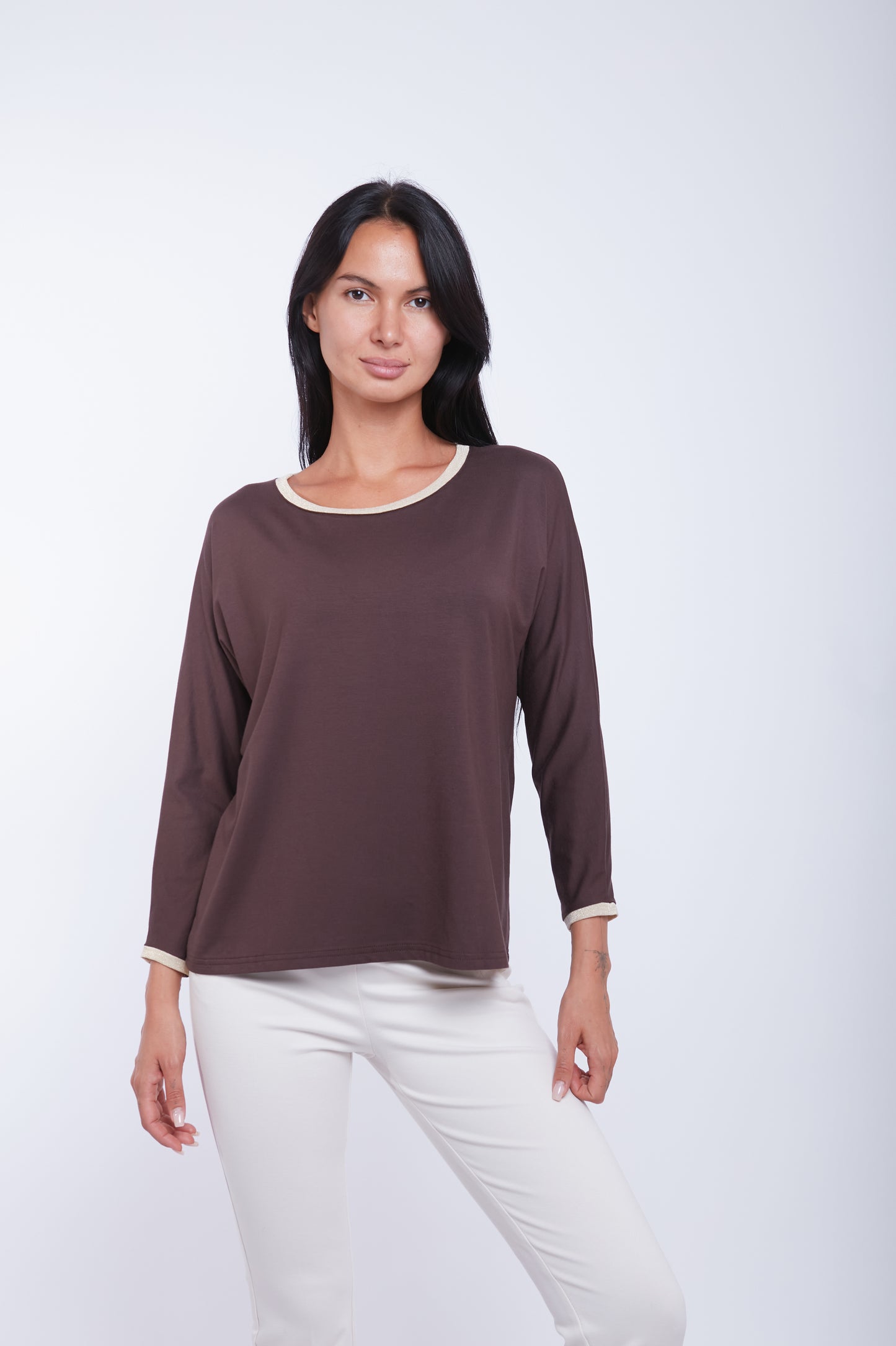 MAGLIA COLLO LUREX