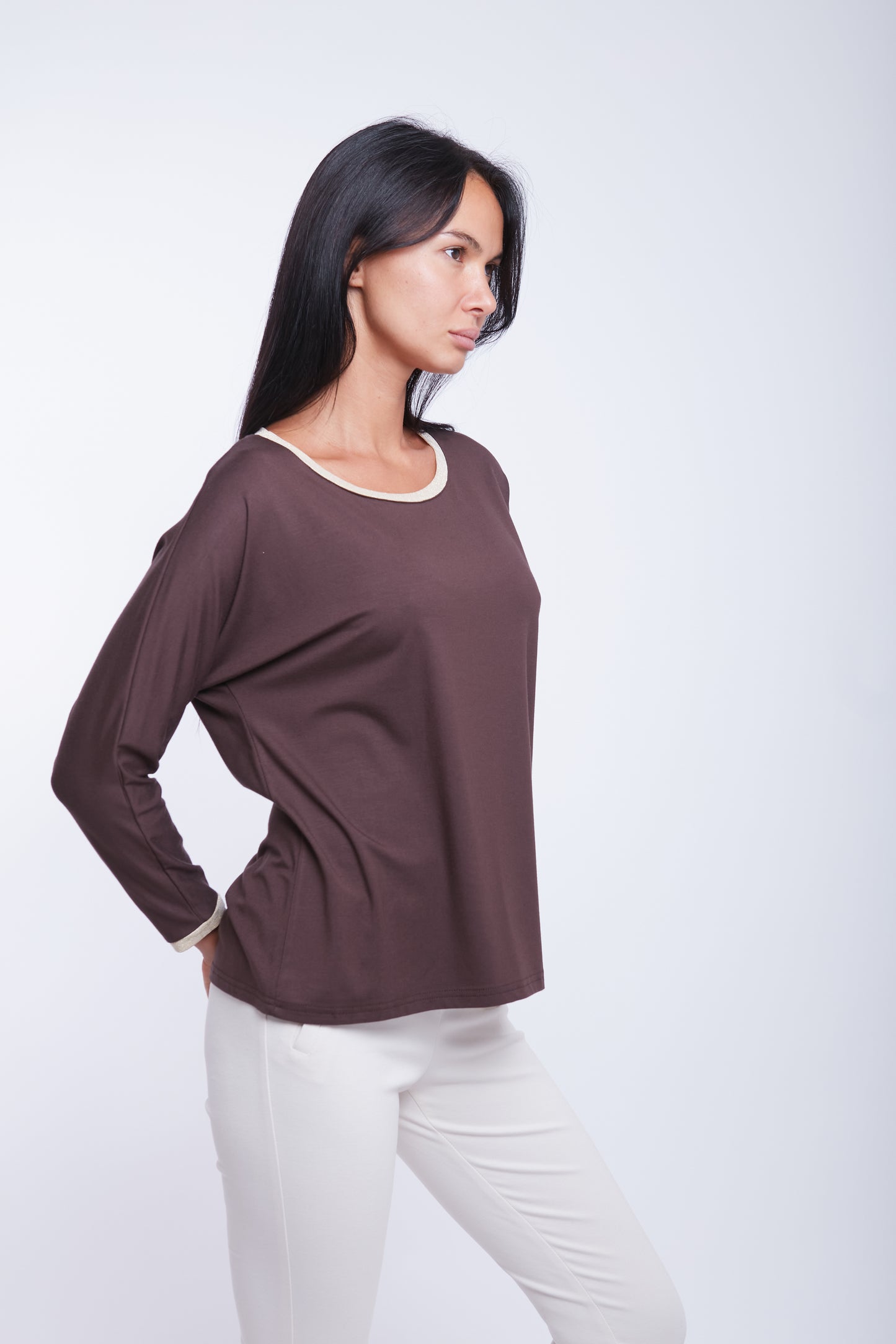 MAGLIA COLLO LUREX