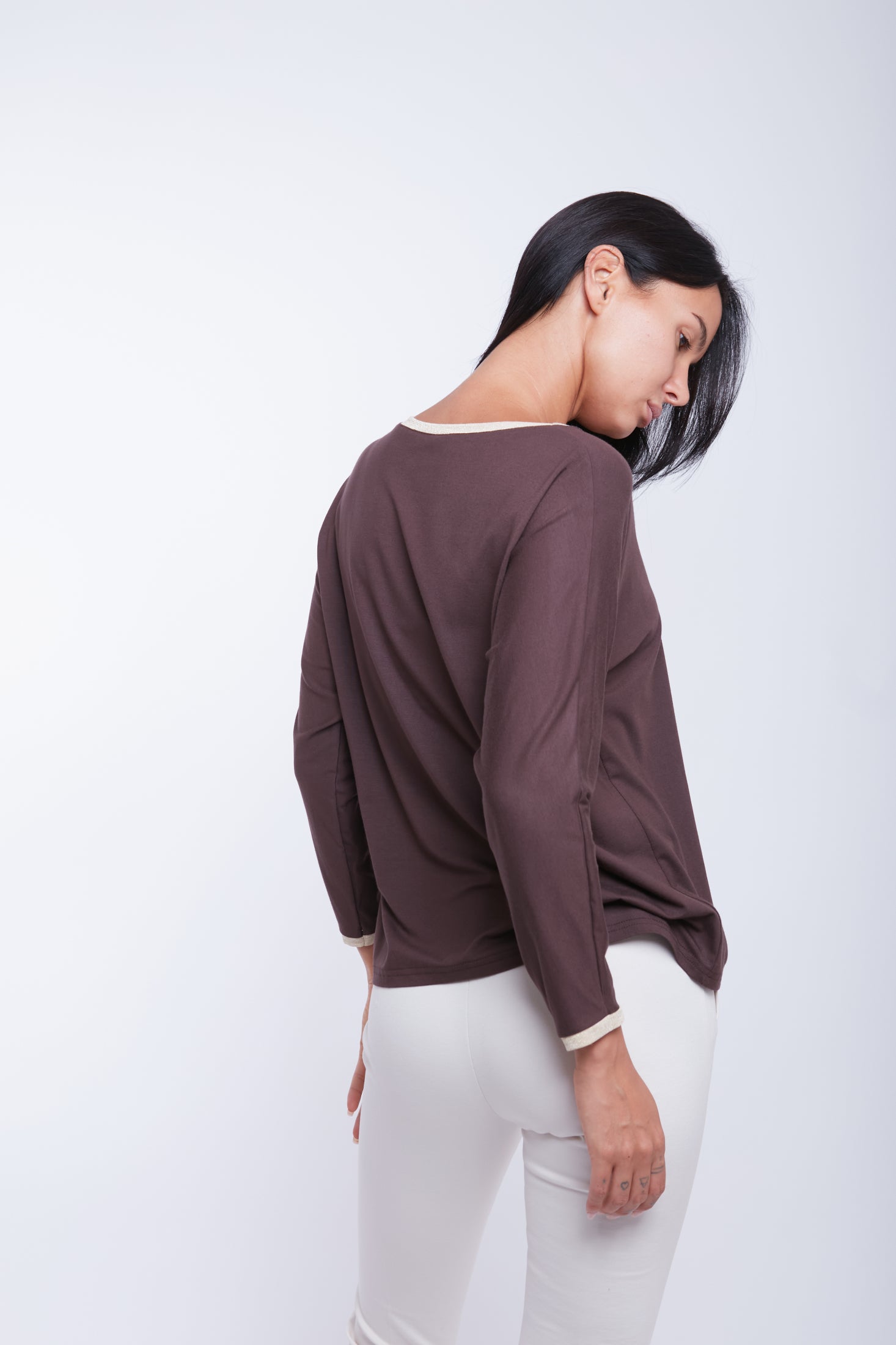 MAGLIA COLLO LUREX