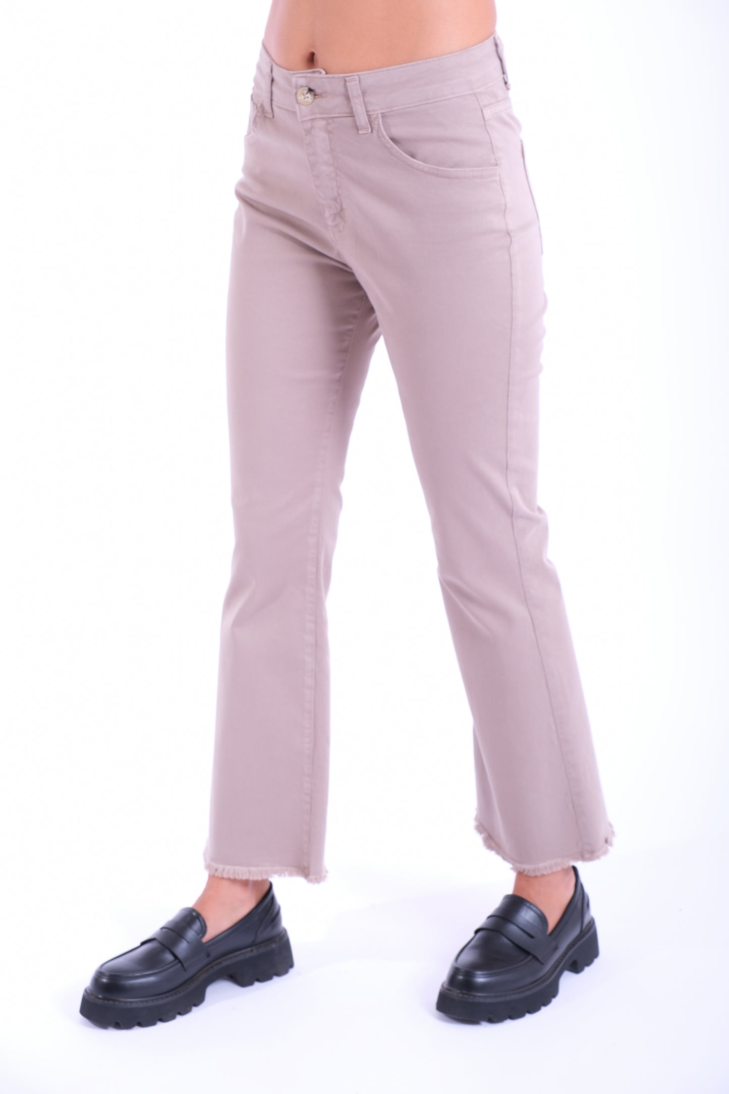 PANTALONE TROMBETTA SFRANGIATO