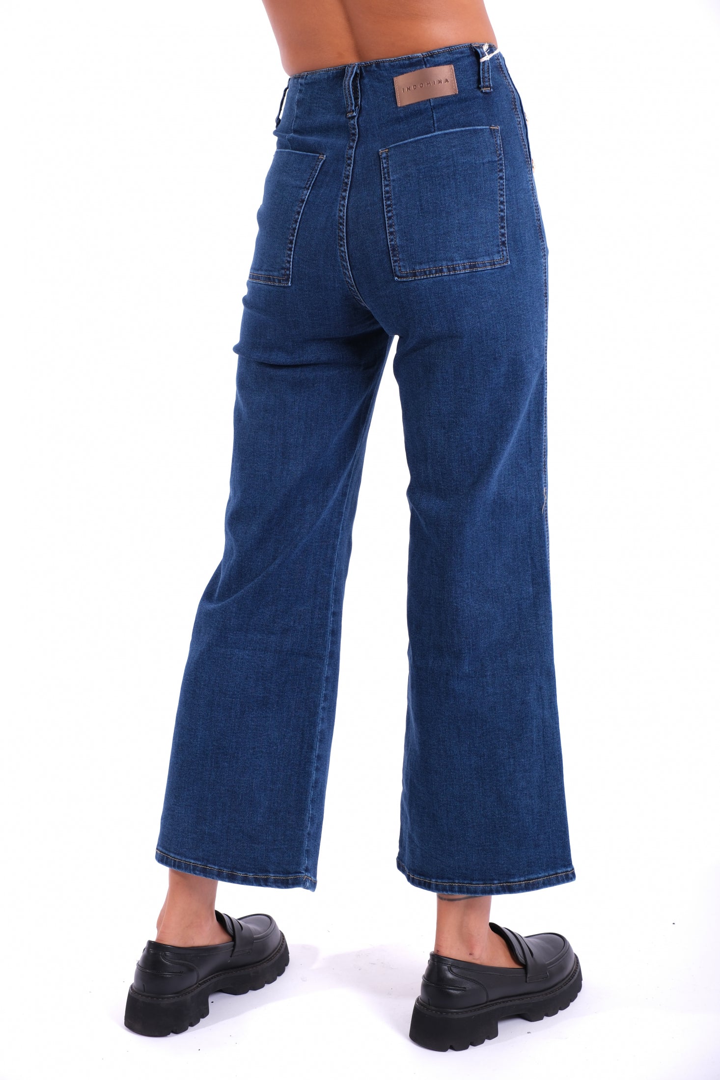 JEANS BOTTONI TASCA