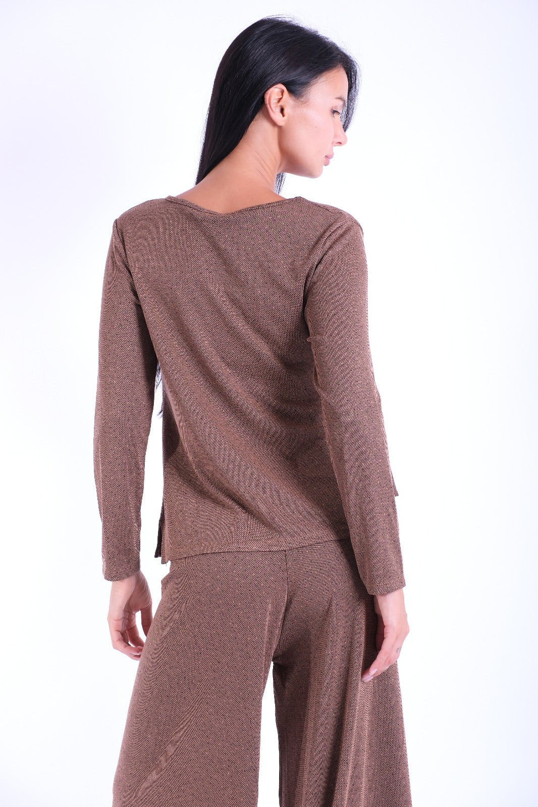 MAGLIA NODO LATERALE FANTASIA