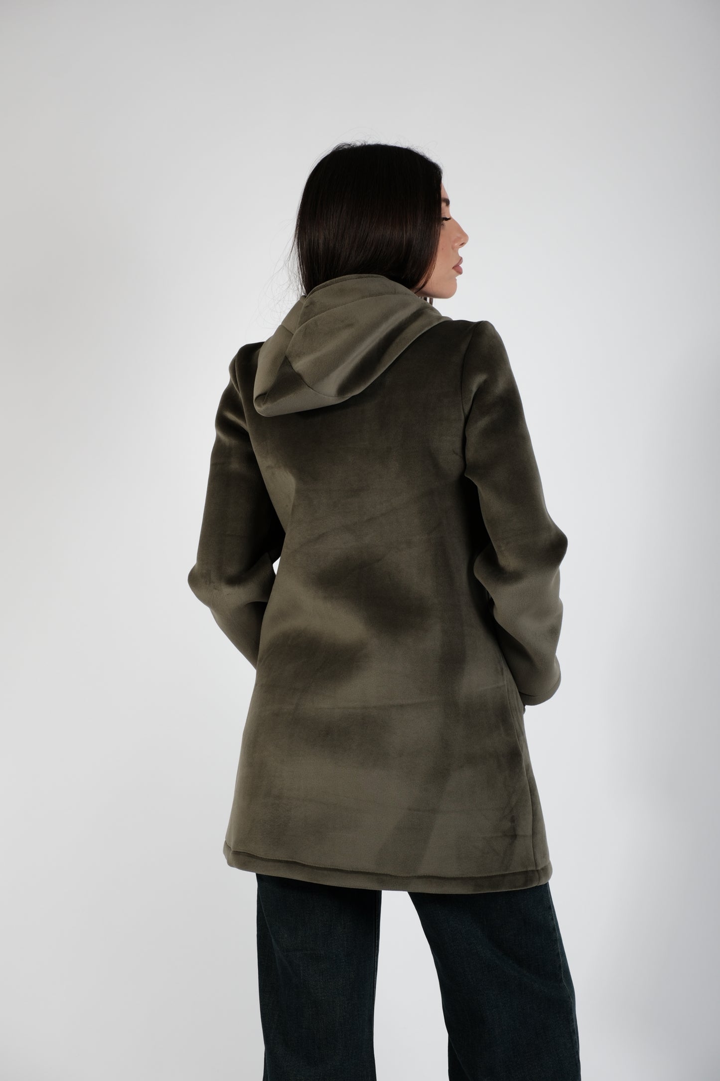 GIACCA LUNGA VELLUTO