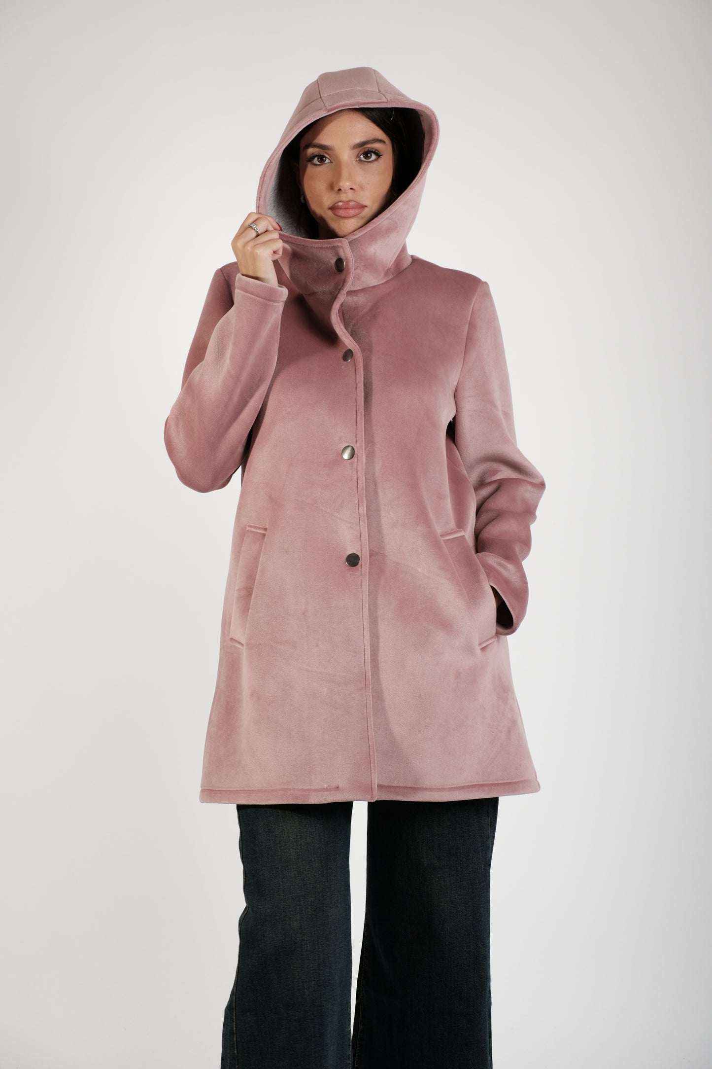 GIACCA LUNGA VELLUTO