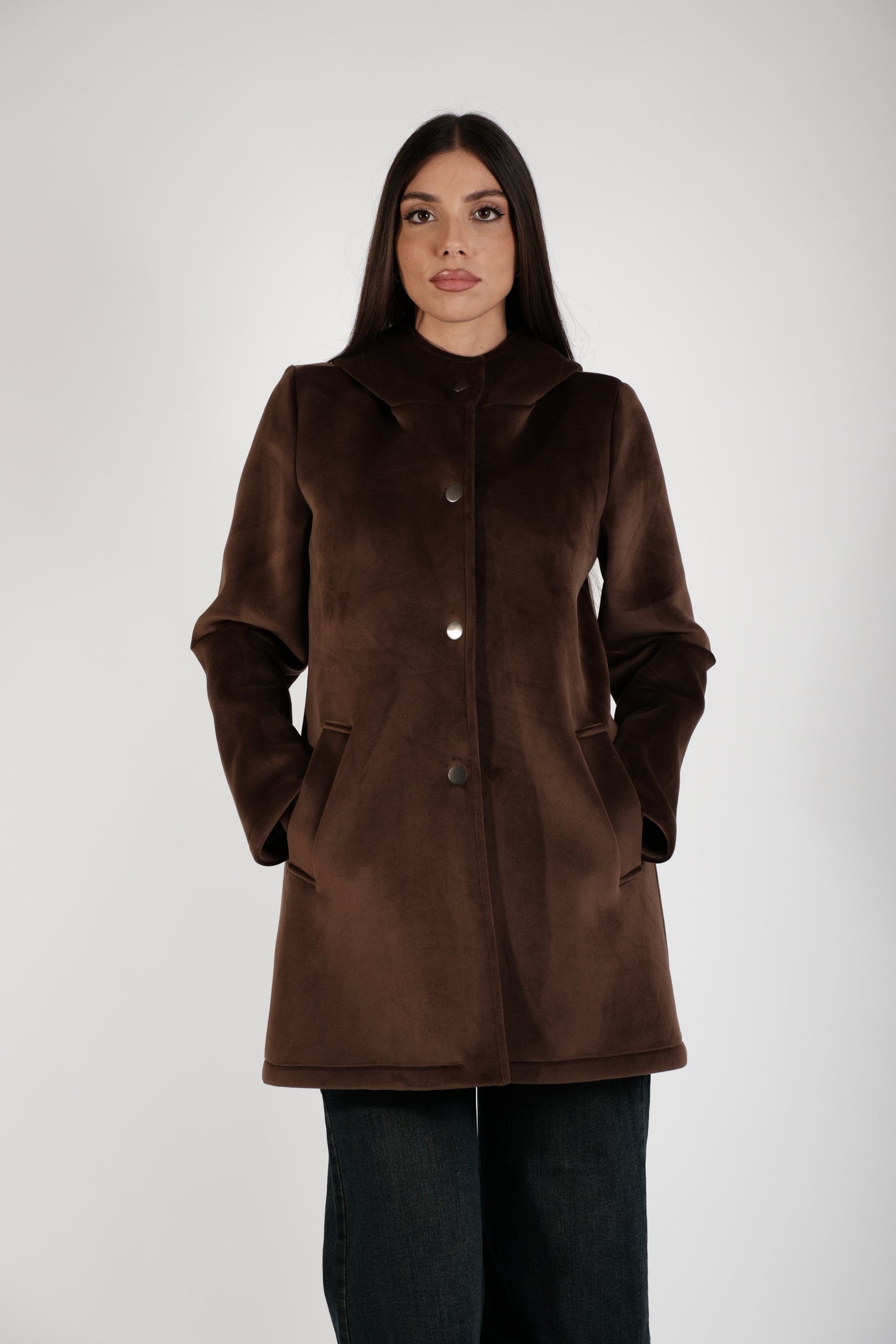 GIACCA LUNGA VELLUTO