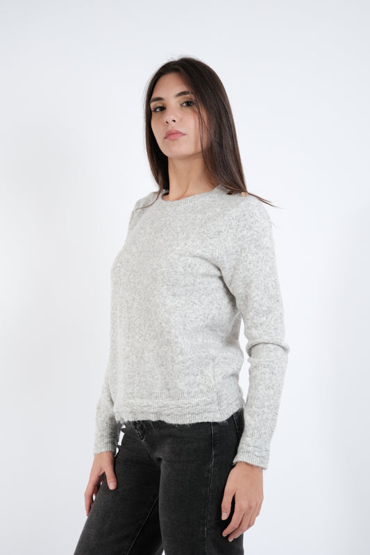 MAGLIA BOTTONI SPALLA