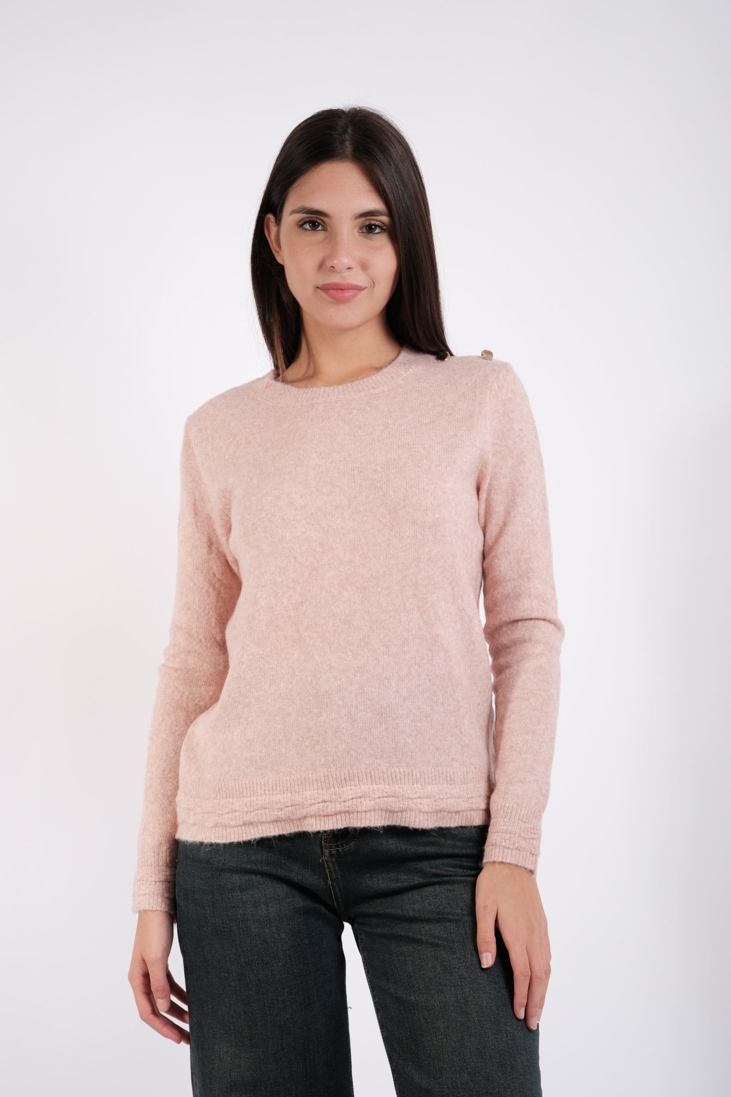 MAGLIA BOTTONI SPALLA