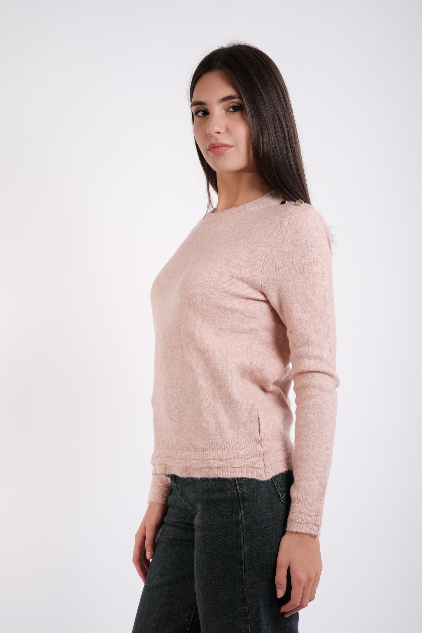 MAGLIA BOTTONI SPALLA