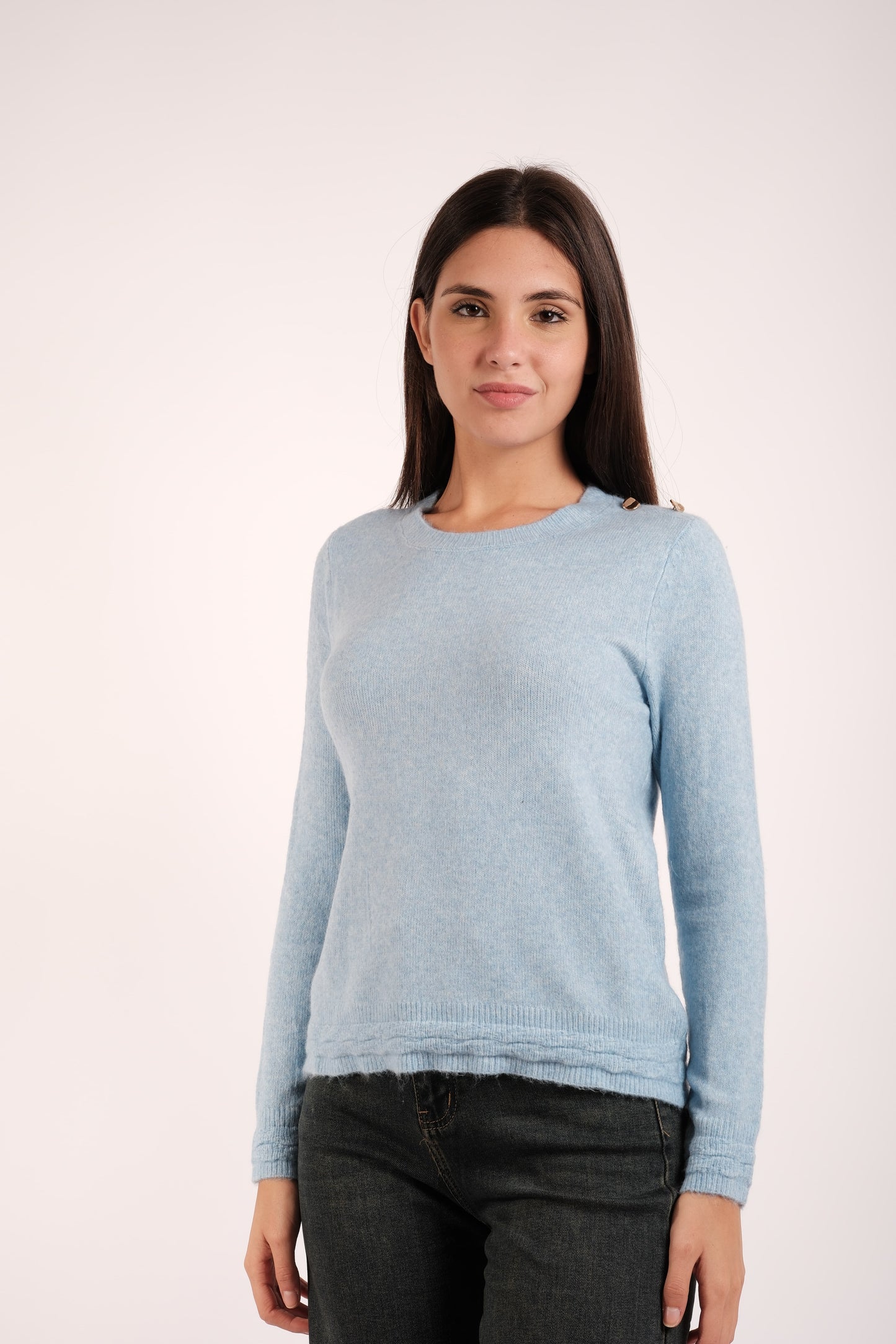 MAGLIA BOTTONI SPALLA