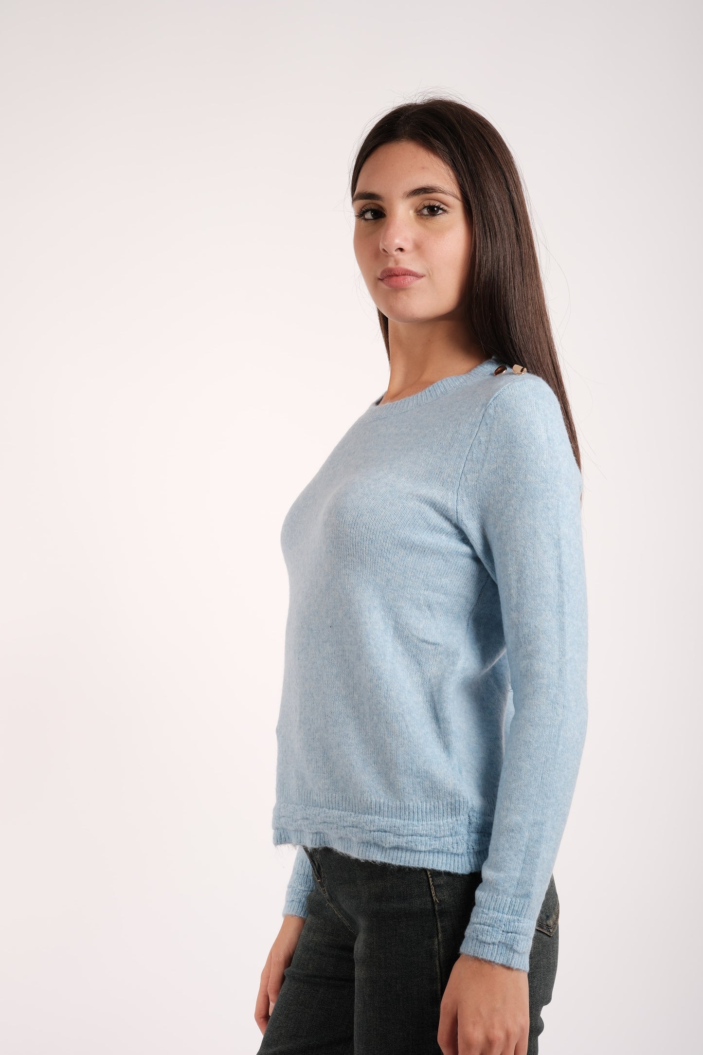 MAGLIA BOTTONI SPALLA