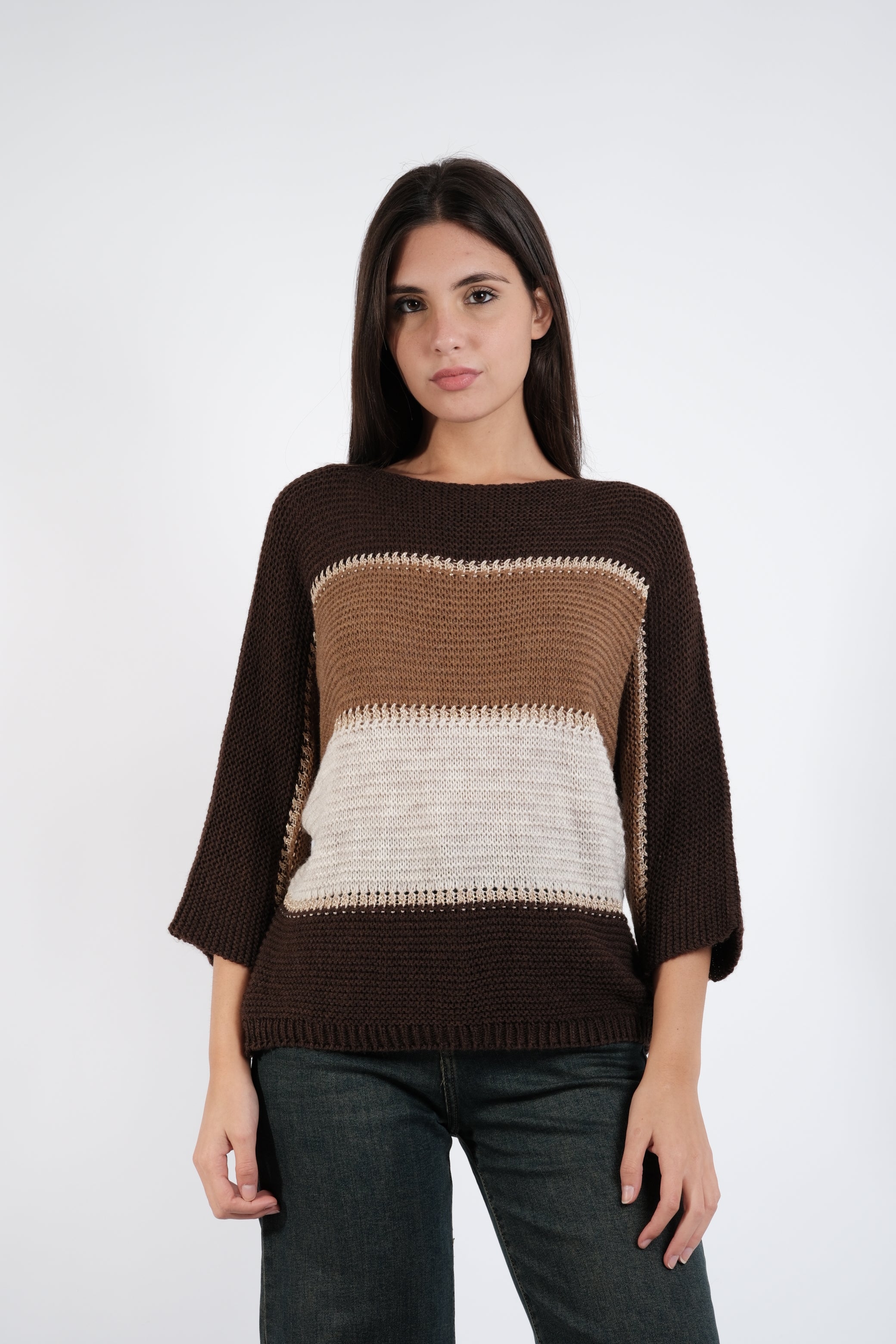 MAGLIA FASCE LUREX