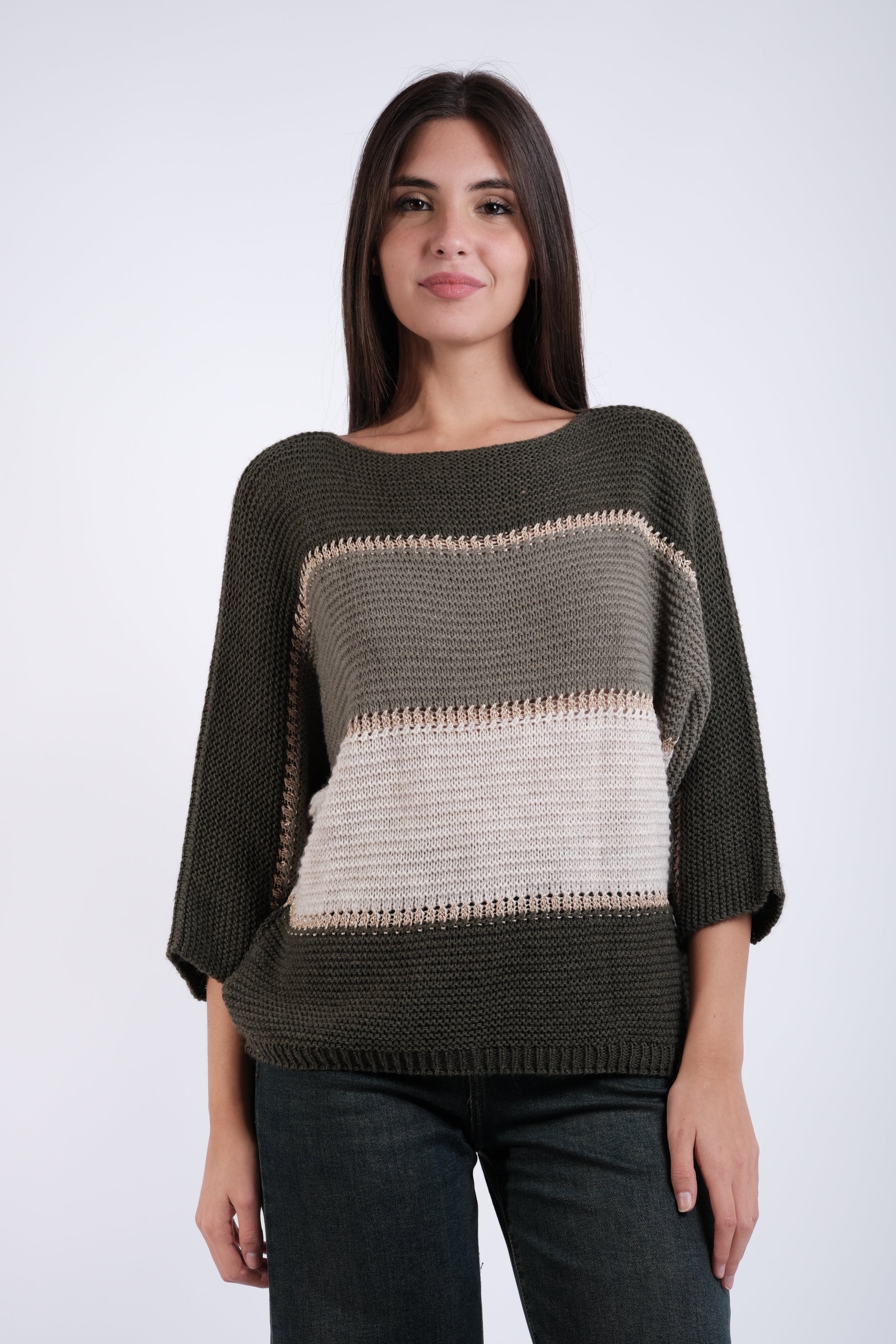 MAGLIA FASCE LUREX