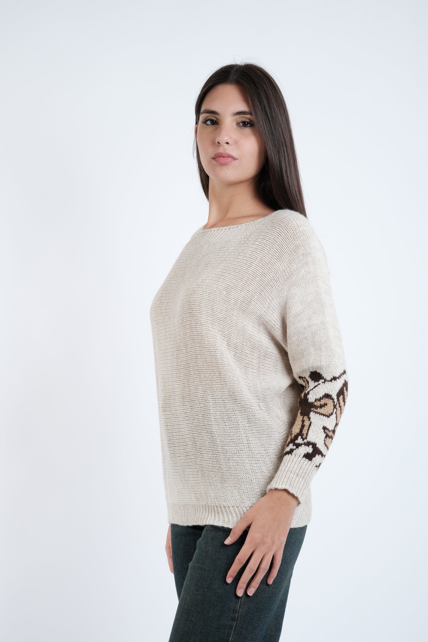 MAGLIA FANTASIA MANICA