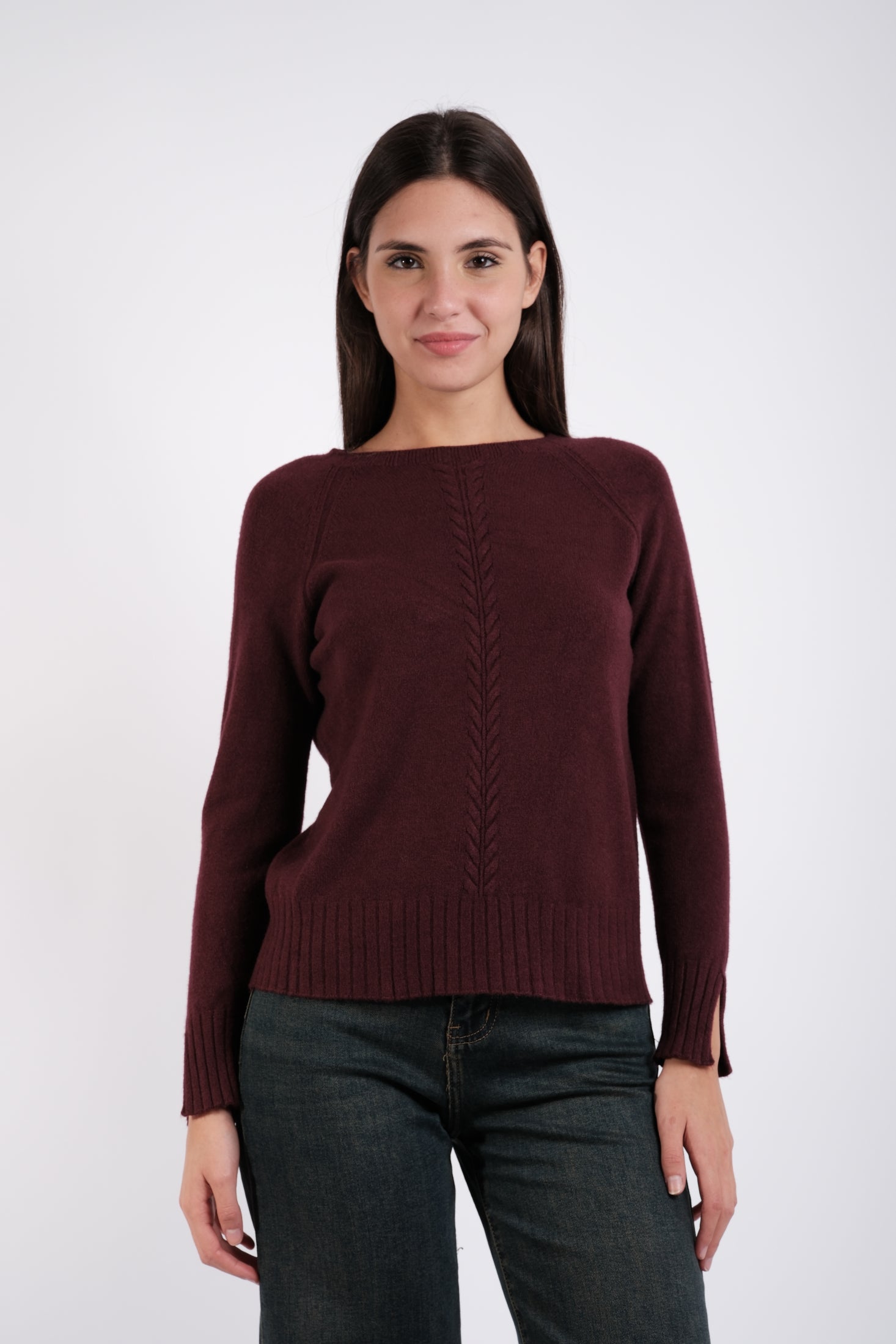 MAGLIA TRECCIA CENTRALE