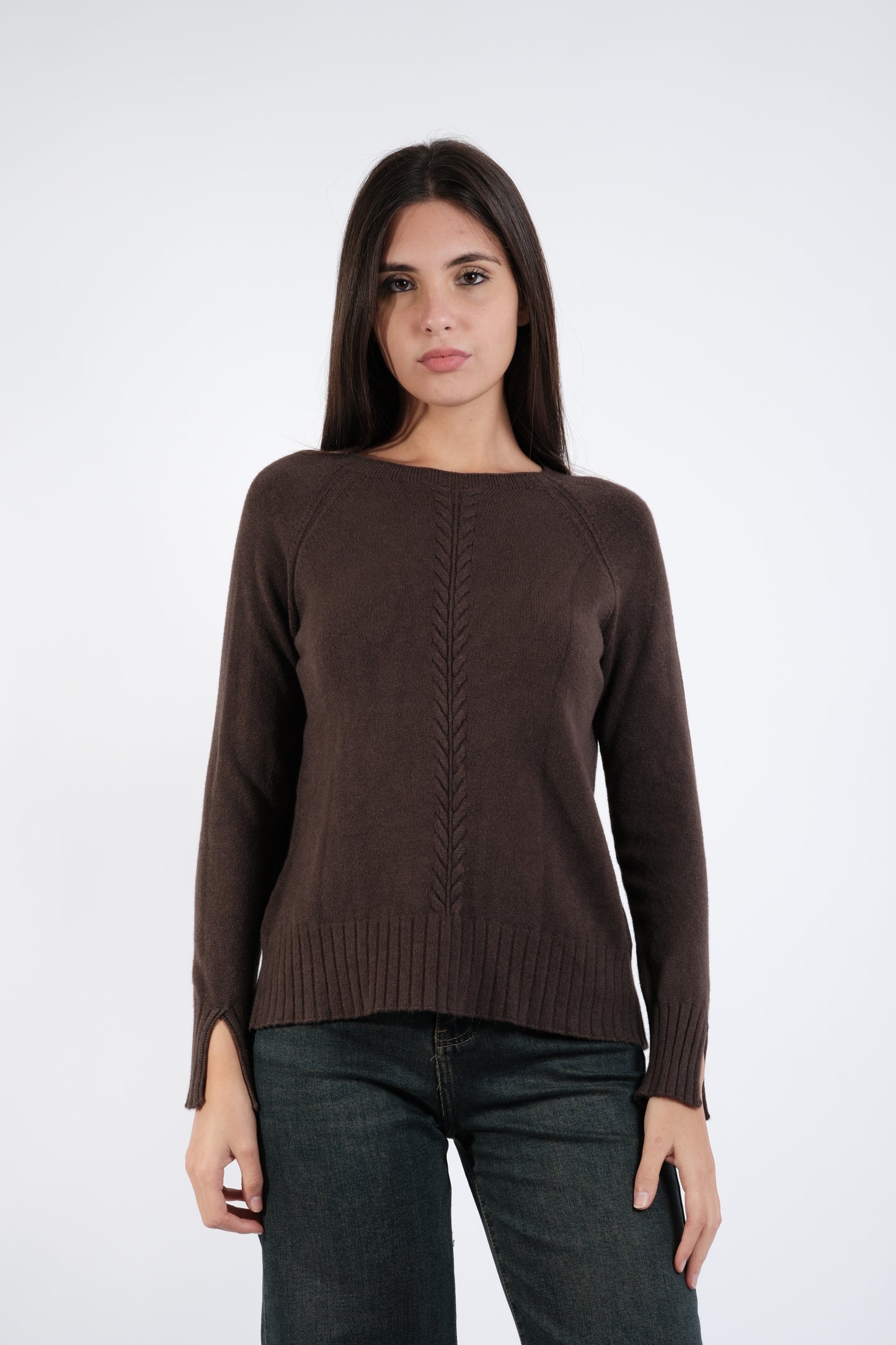 MAGLIA TRECCIA CENTRALE