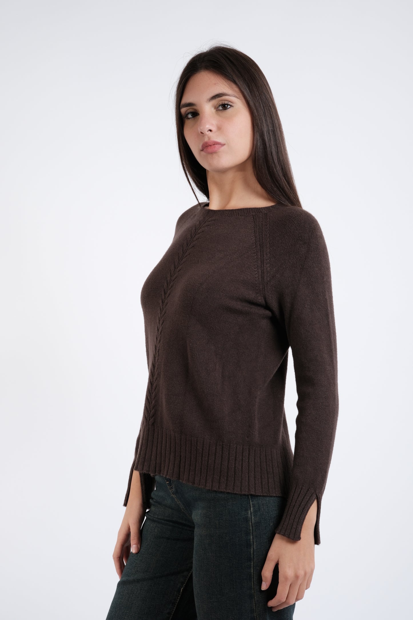 MAGLIA TRECCIA CENTRALE