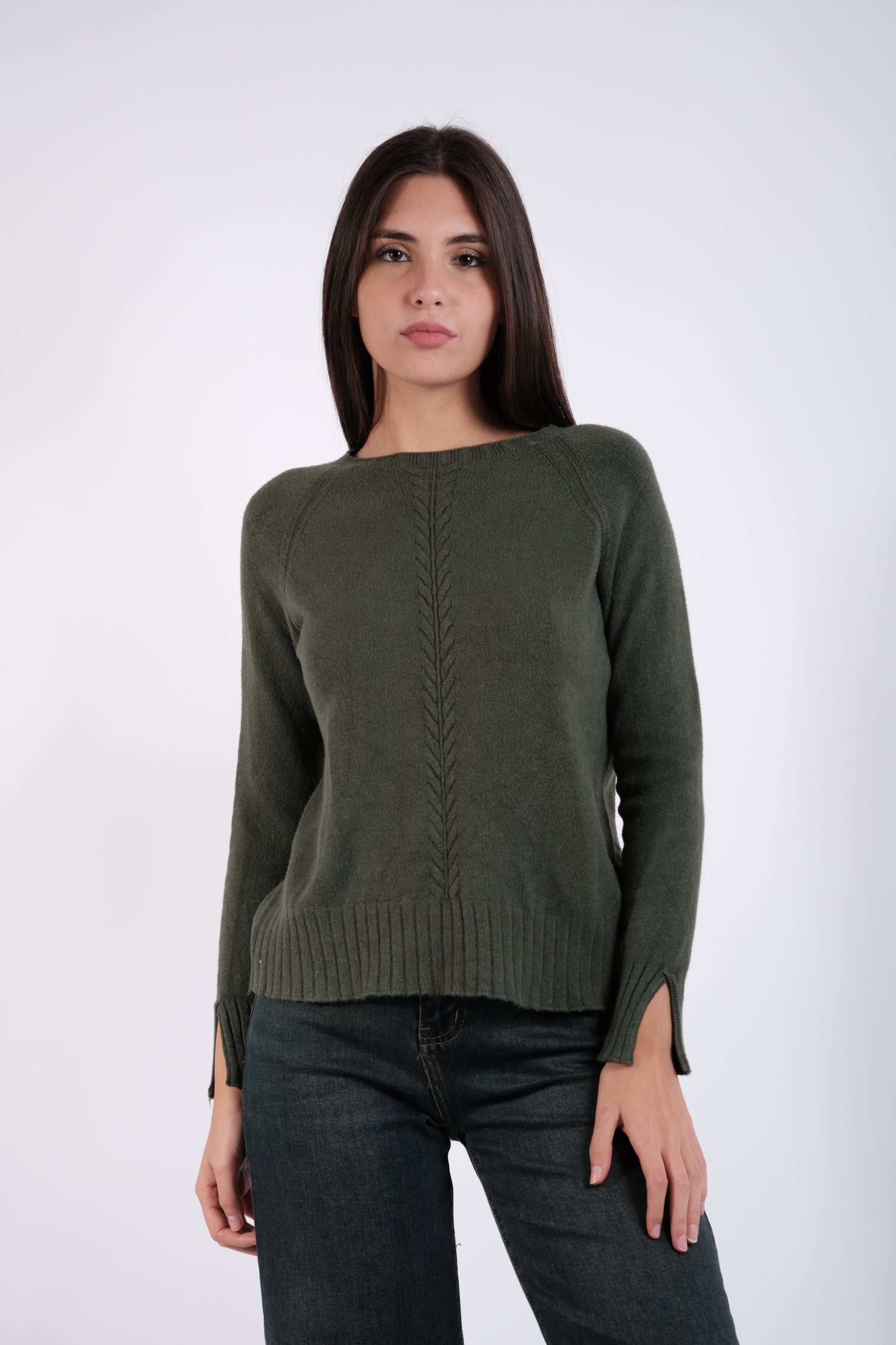 MAGLIA TRECCIA CENTRALE