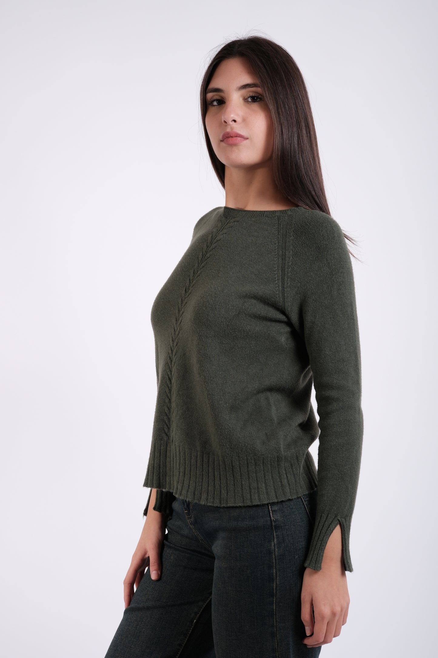 MAGLIA TRECCIA CENTRALE