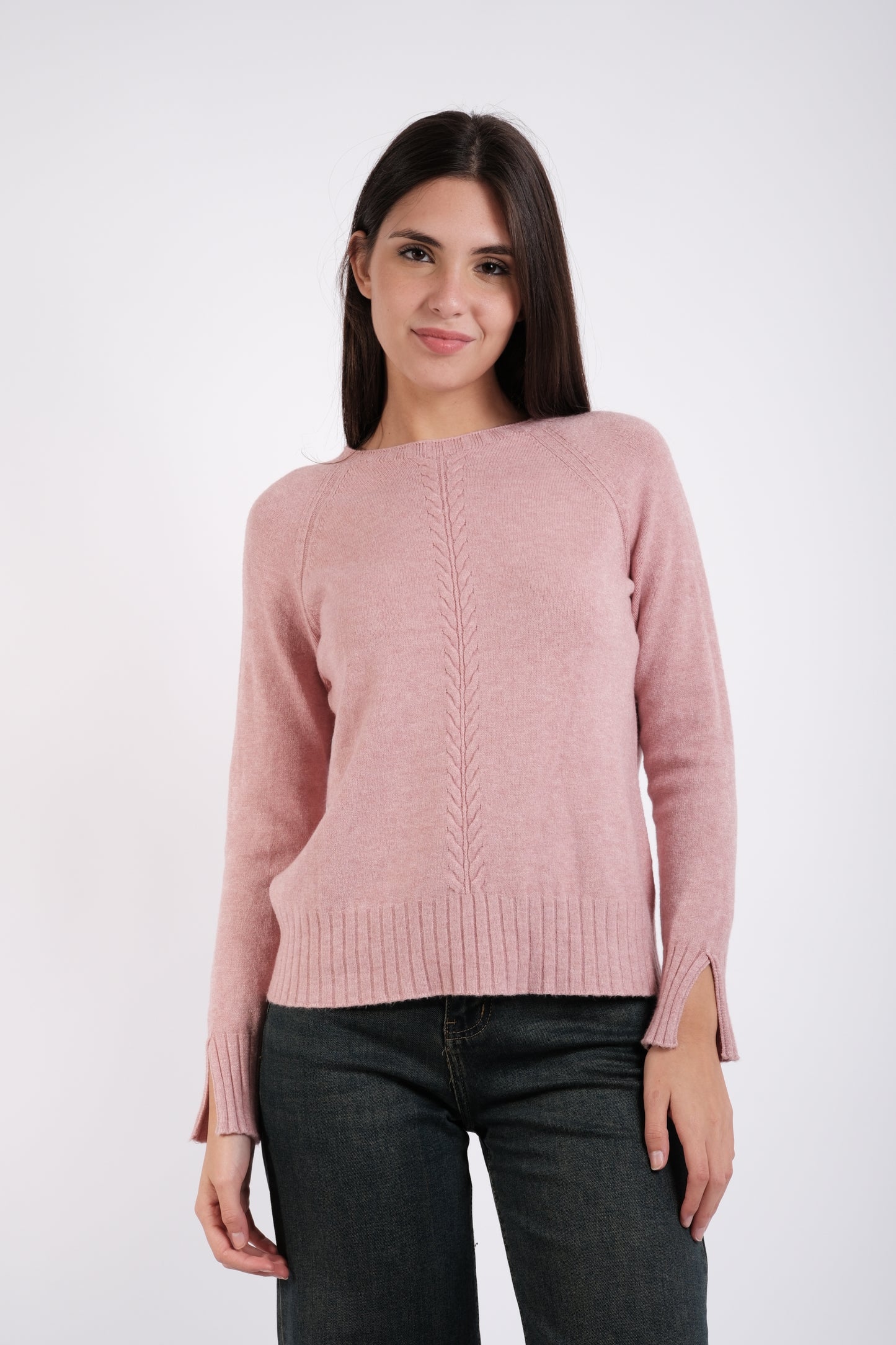 MAGLIA TRECCIA CENTRALE