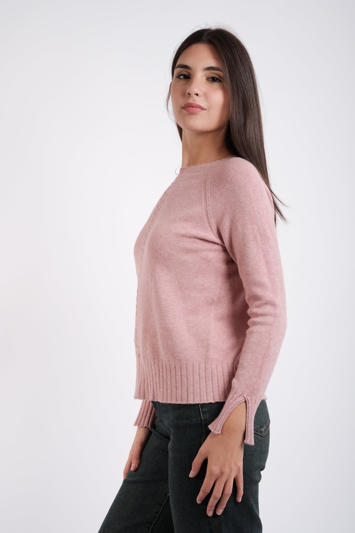 MAGLIA TRECCIA CENTRALE