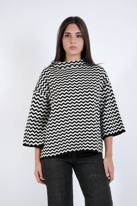 MAGLIA ZIGZAG