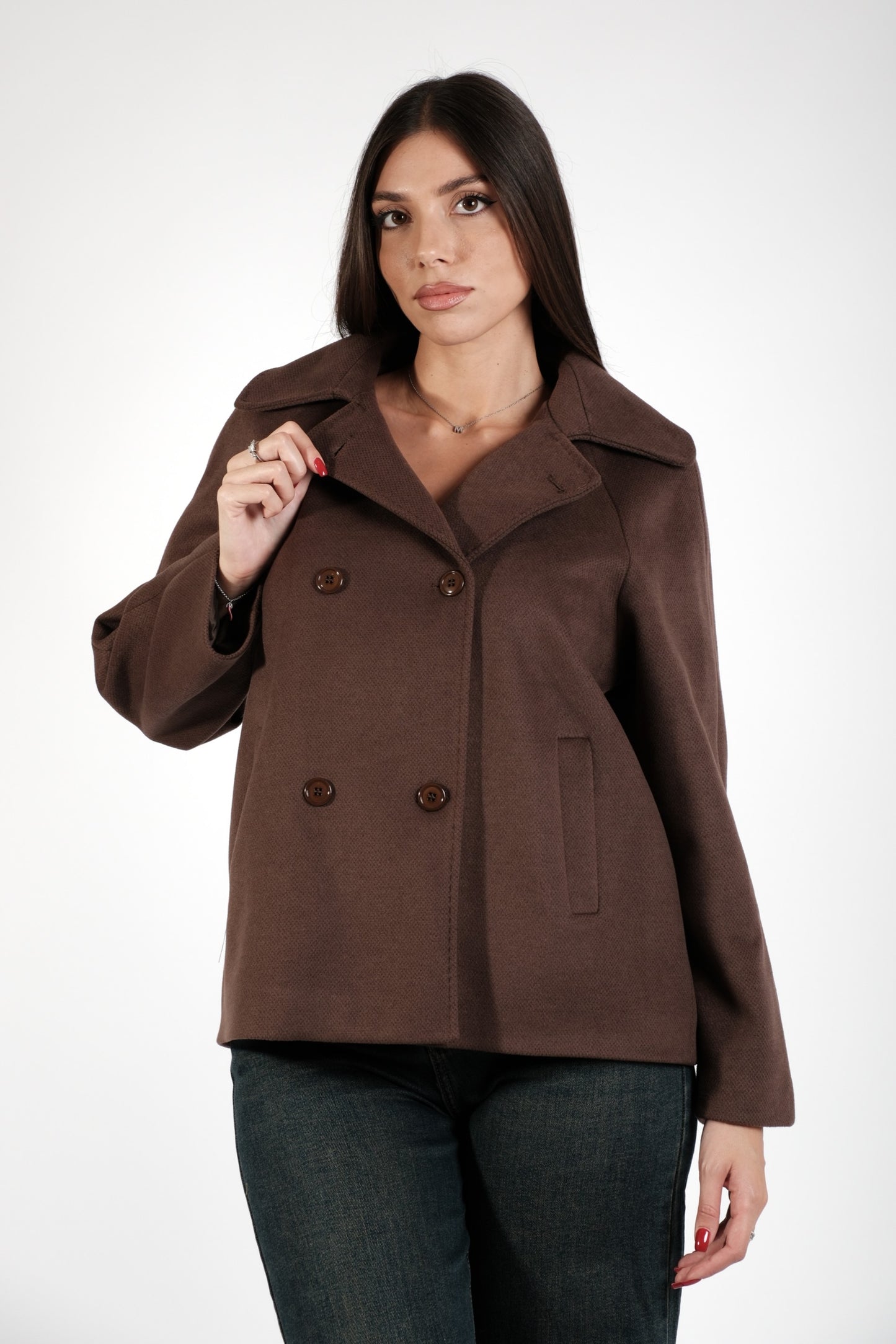 CAPPOTTO CORTO BOTTONI