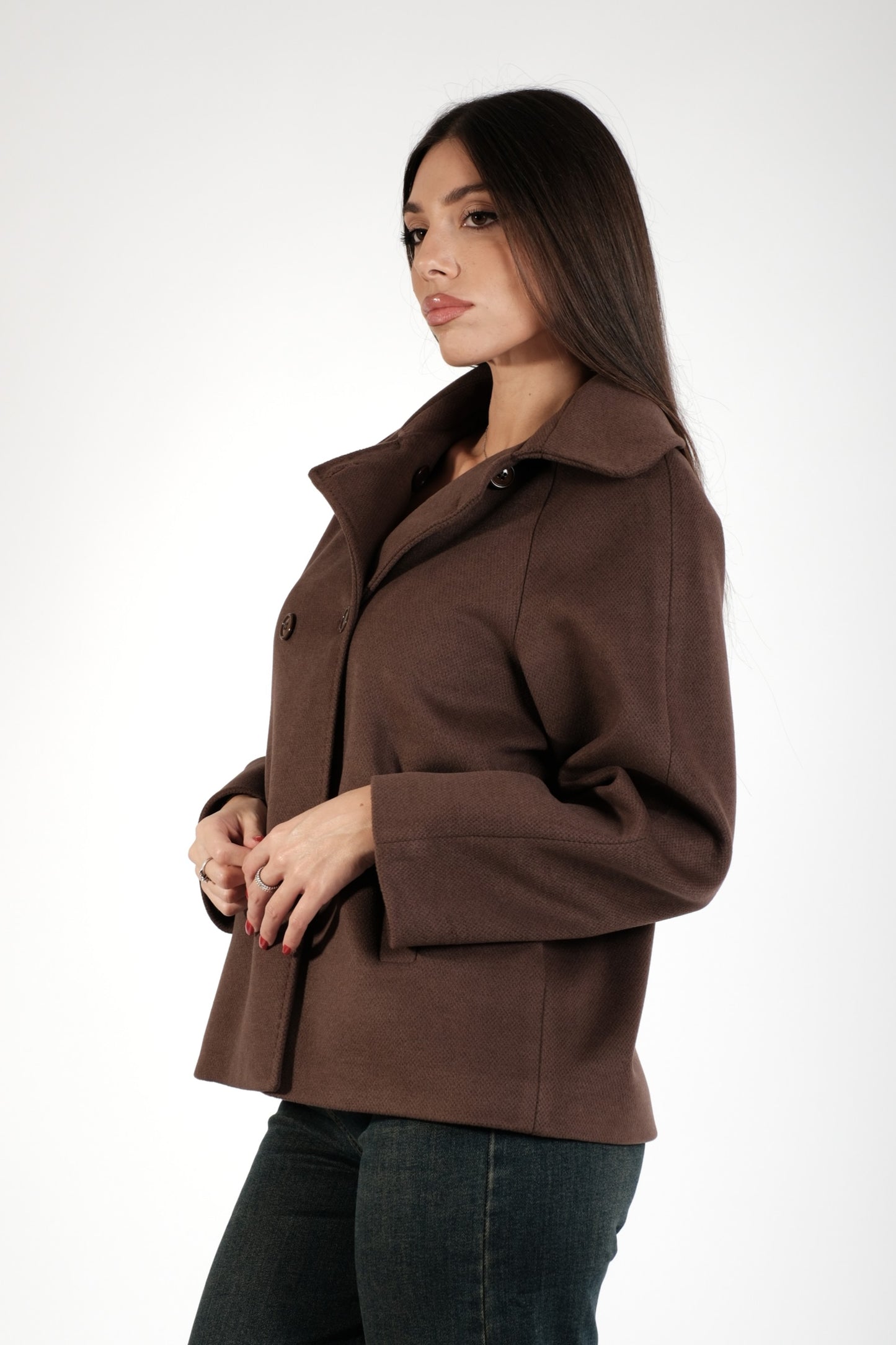 CAPPOTTO CORTO BOTTONI