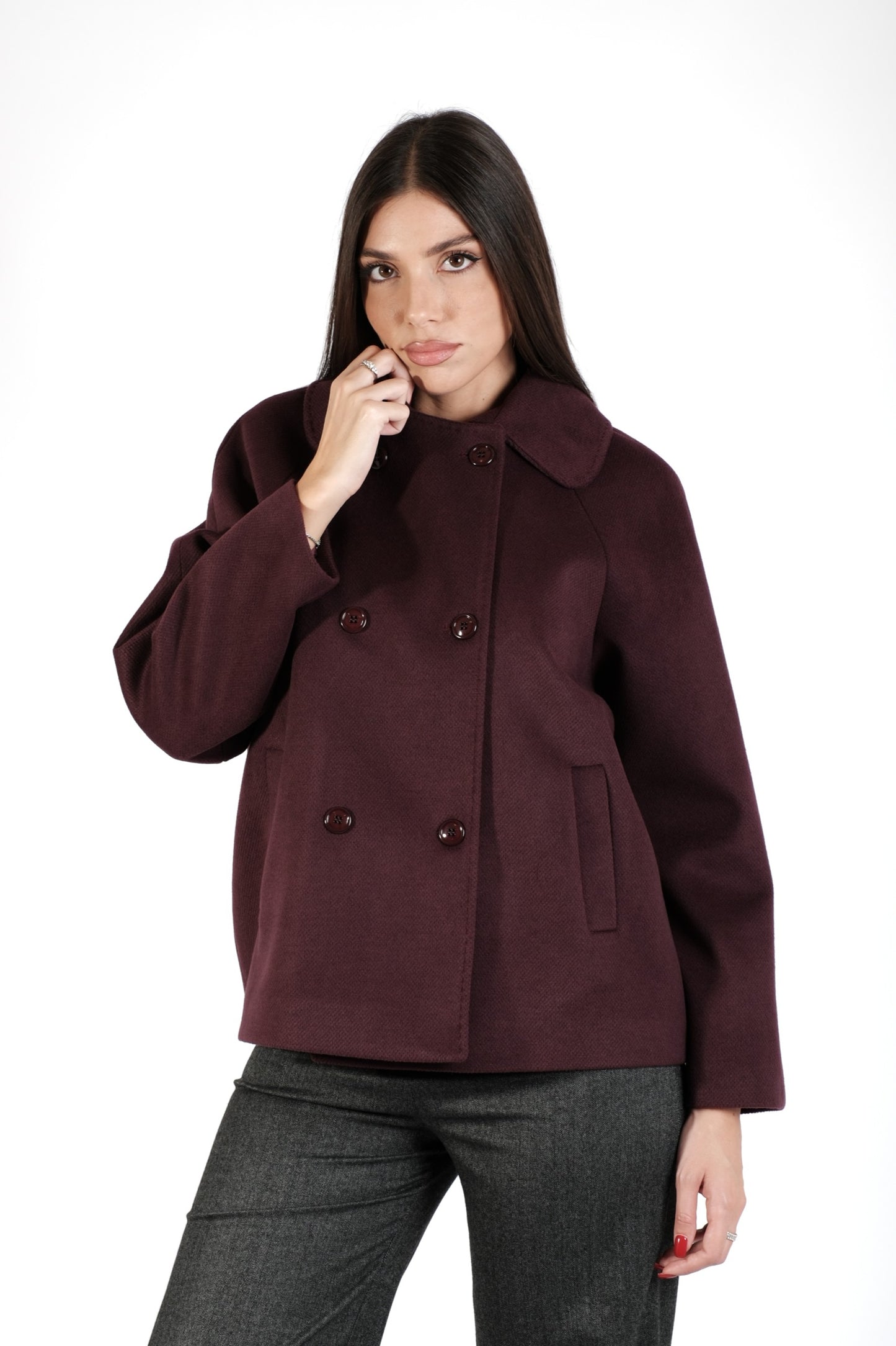 CAPPOTTO CORTO BOTTONI