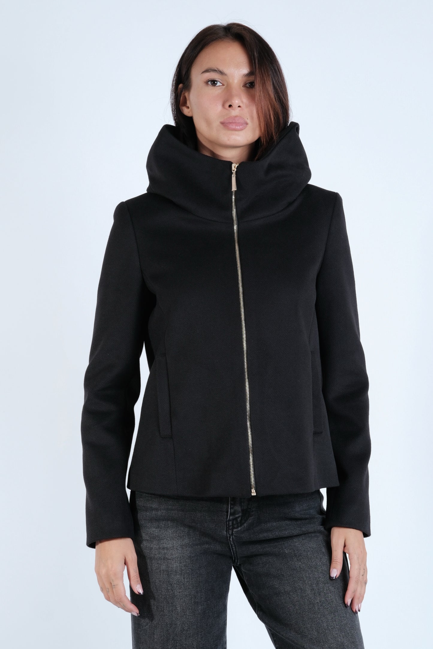 GIACCA CAPPUCCIO ZIP