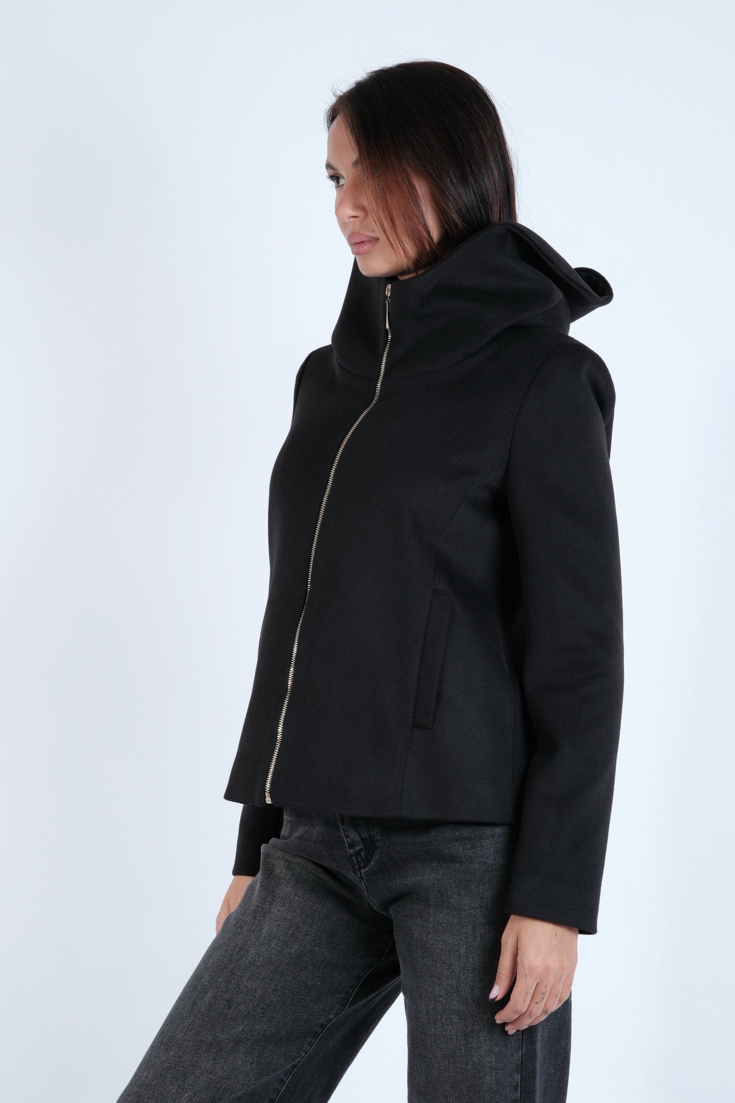 GIACCA CAPPUCCIO ZIP