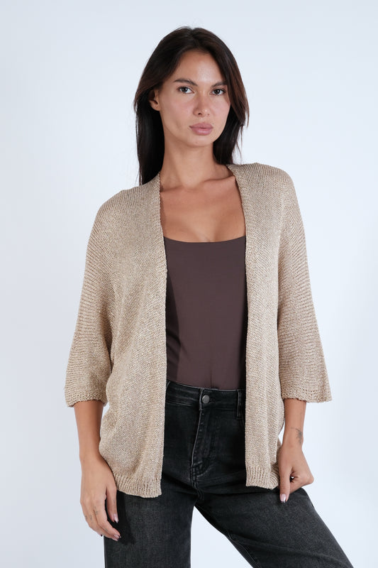 CARDIGAN LUREX