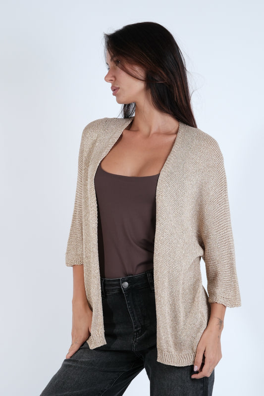 CARDIGAN LUREX