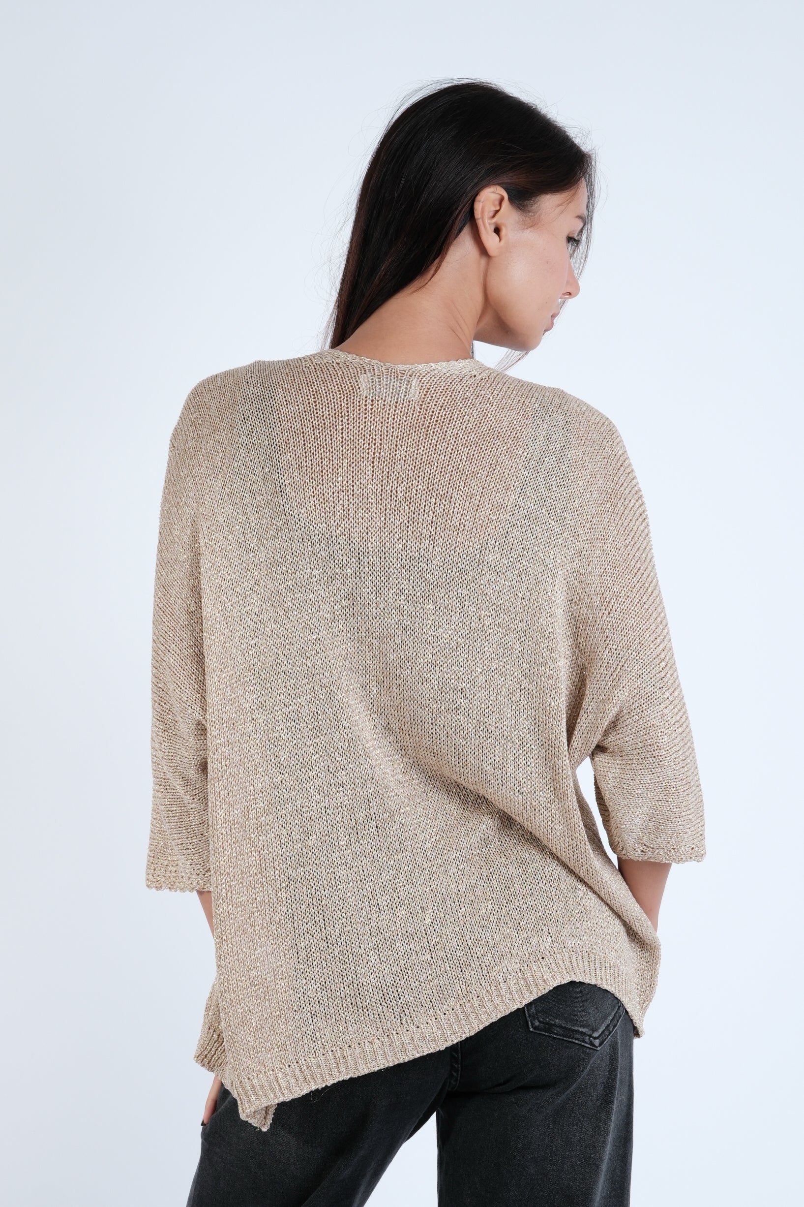 CARDIGAN LUREX