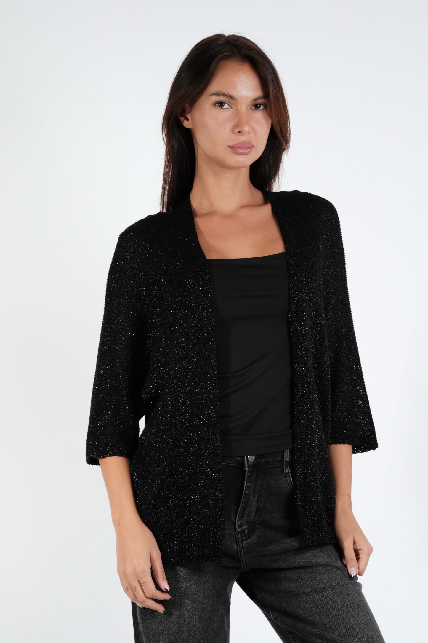 CARDIGAN LUREX