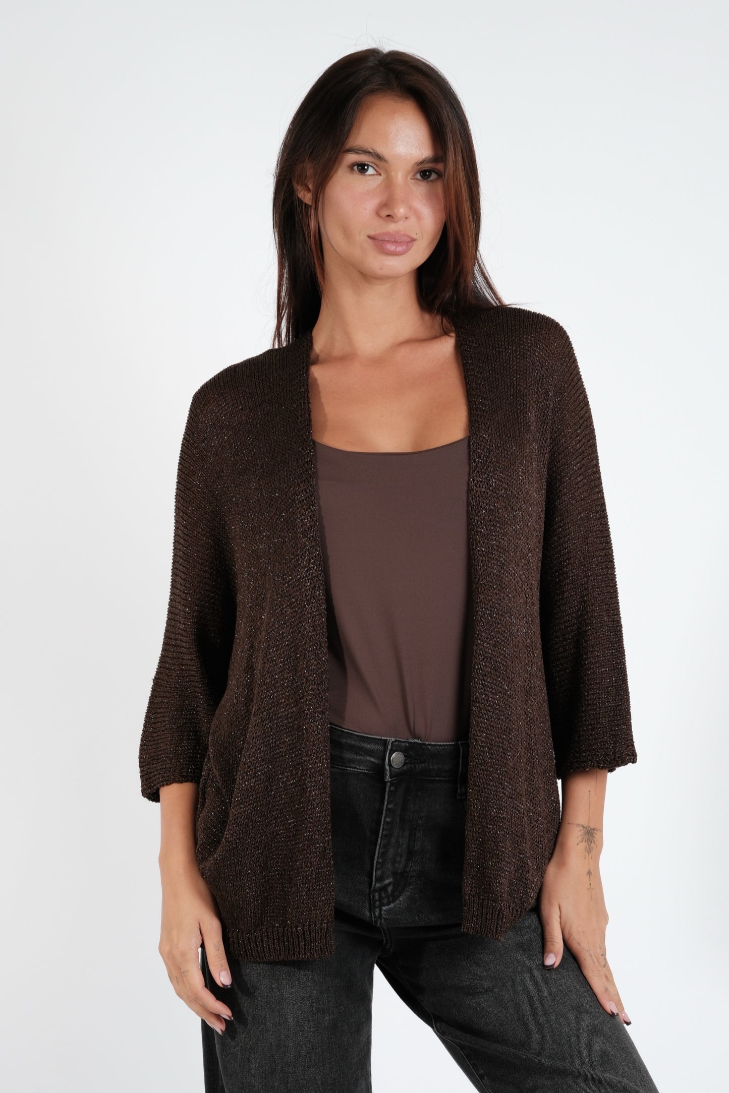 CARDIGAN LUREX