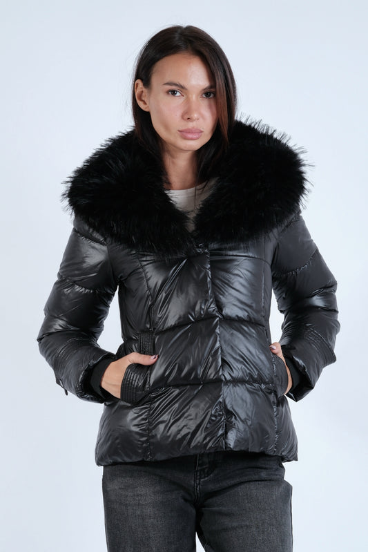 PIUMINO CORTO PELLICCIA