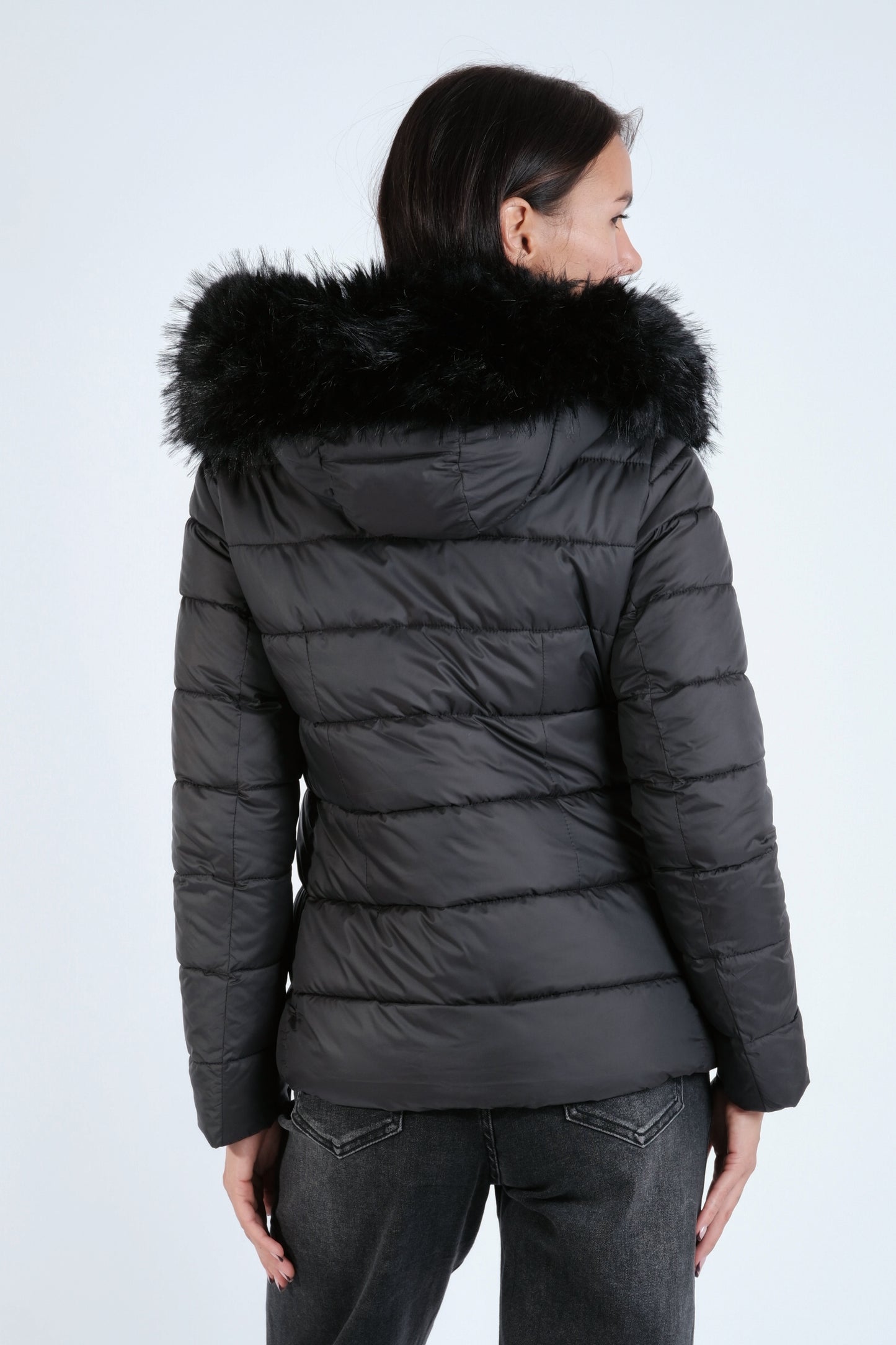 PIUMINO CORTO PELLICCIA