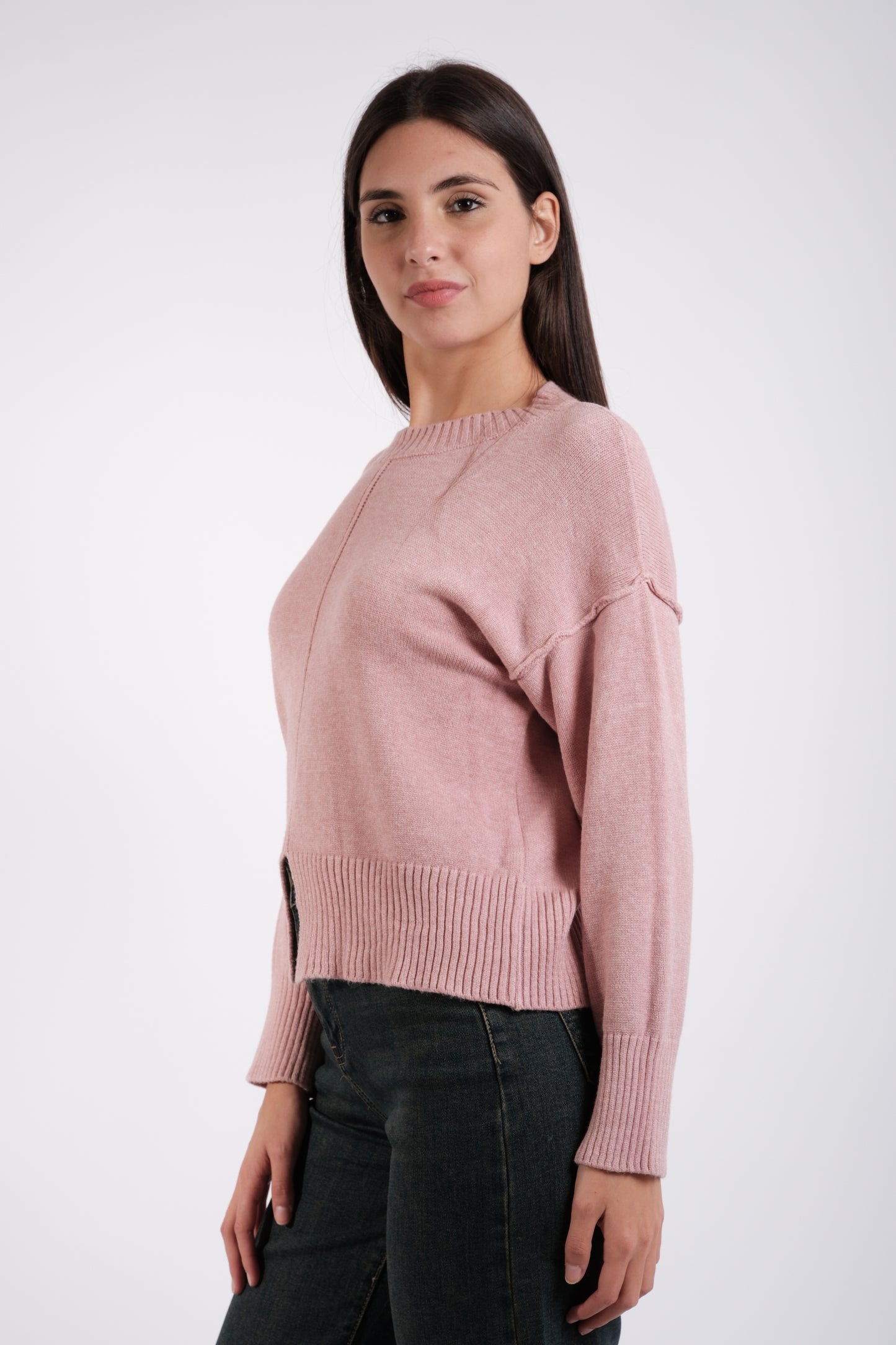 MAGLIA CON SPACCO CENTRALE