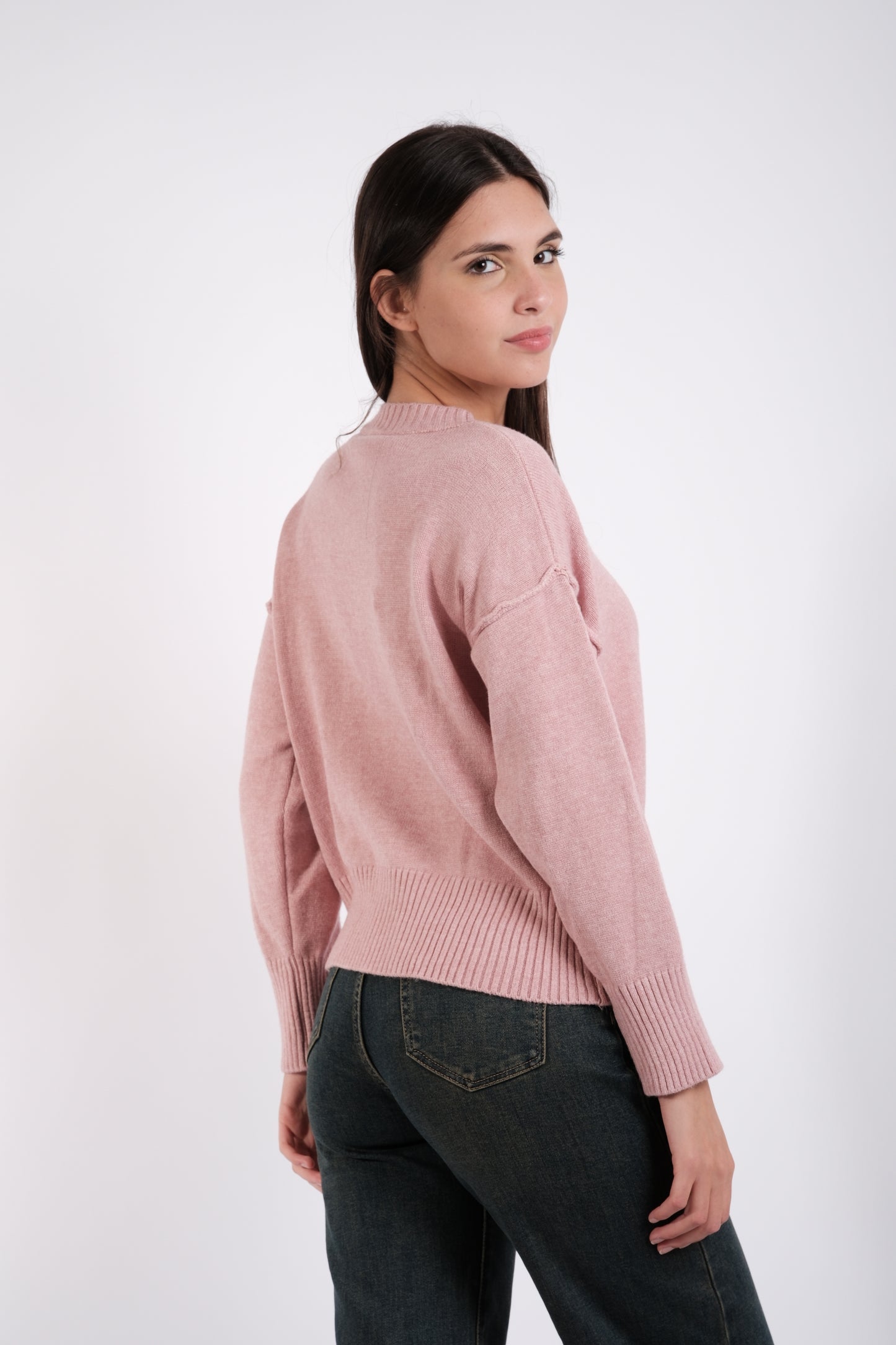 MAGLIA CON SPACCO CENTRALE