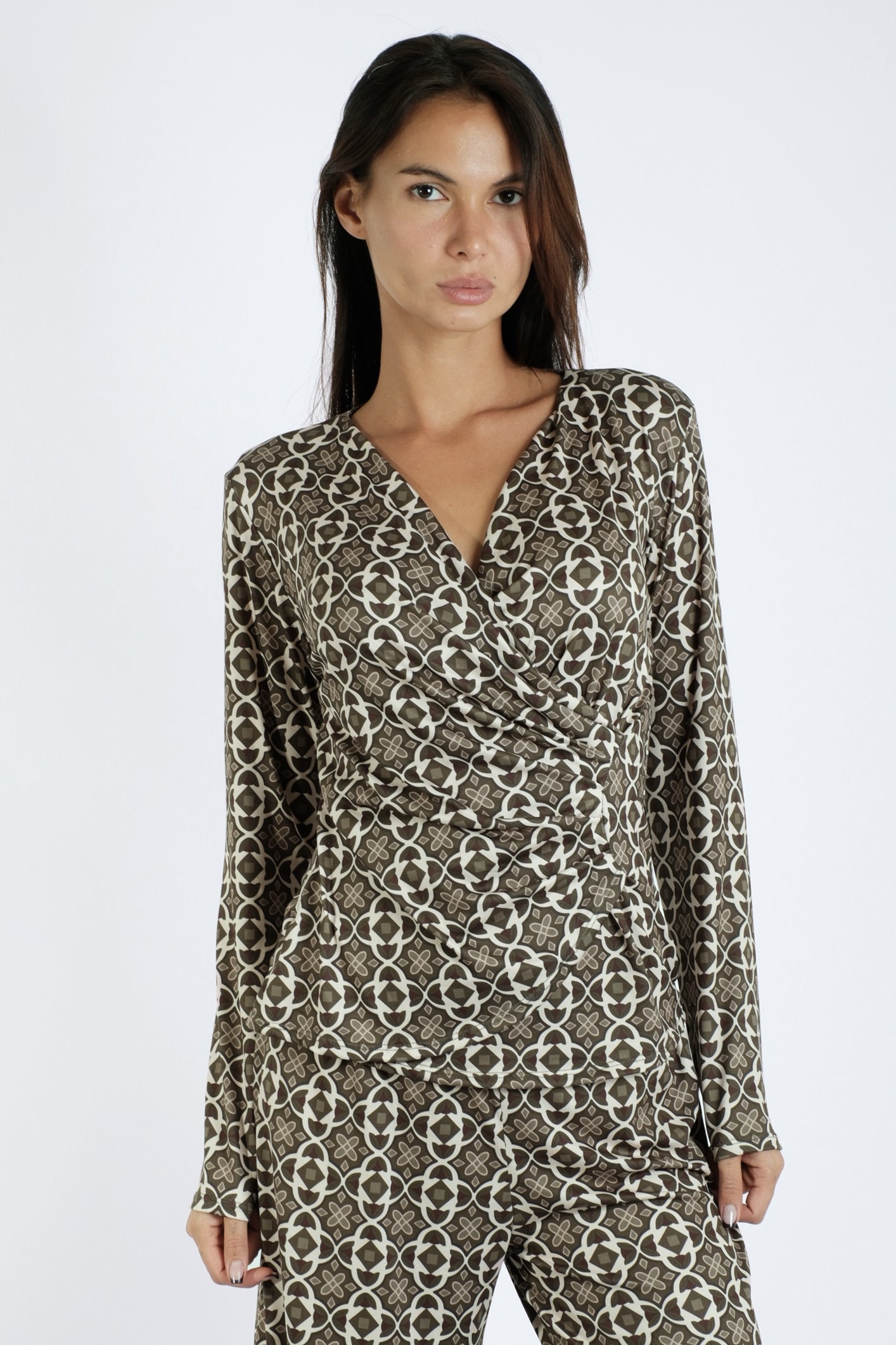 BLUSA INCROCIO FANTASIA