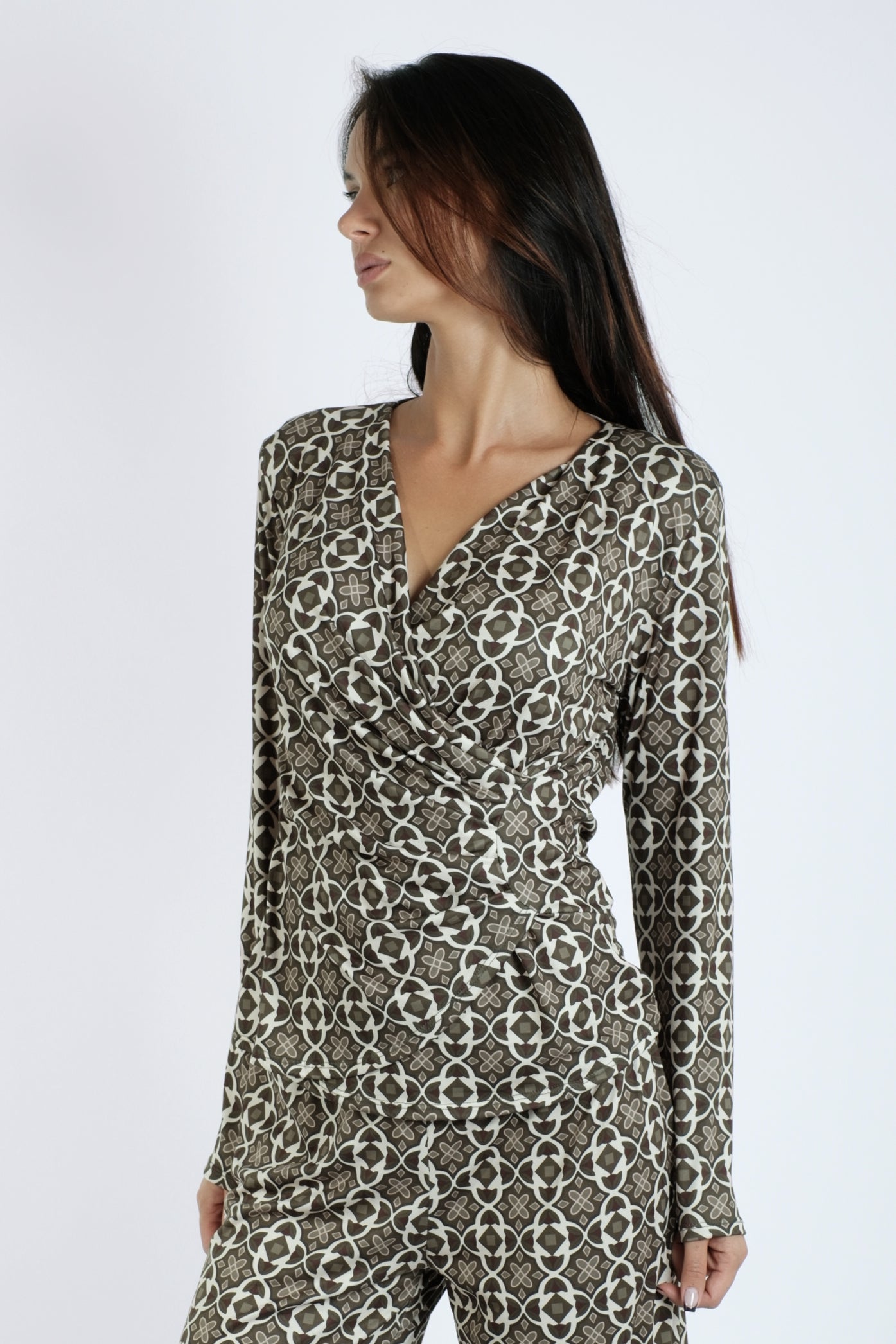 BLUSA INCROCIO FANTASIA
