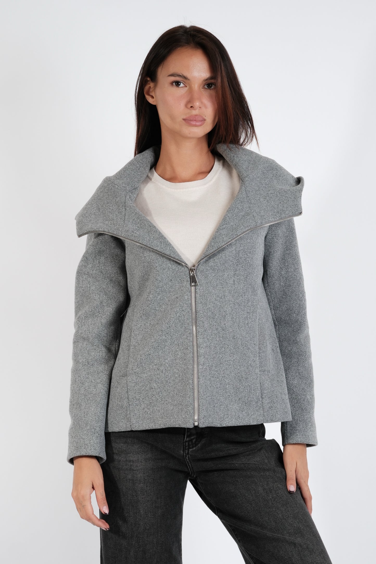 GIACCA CAPPUCCIO ZIP