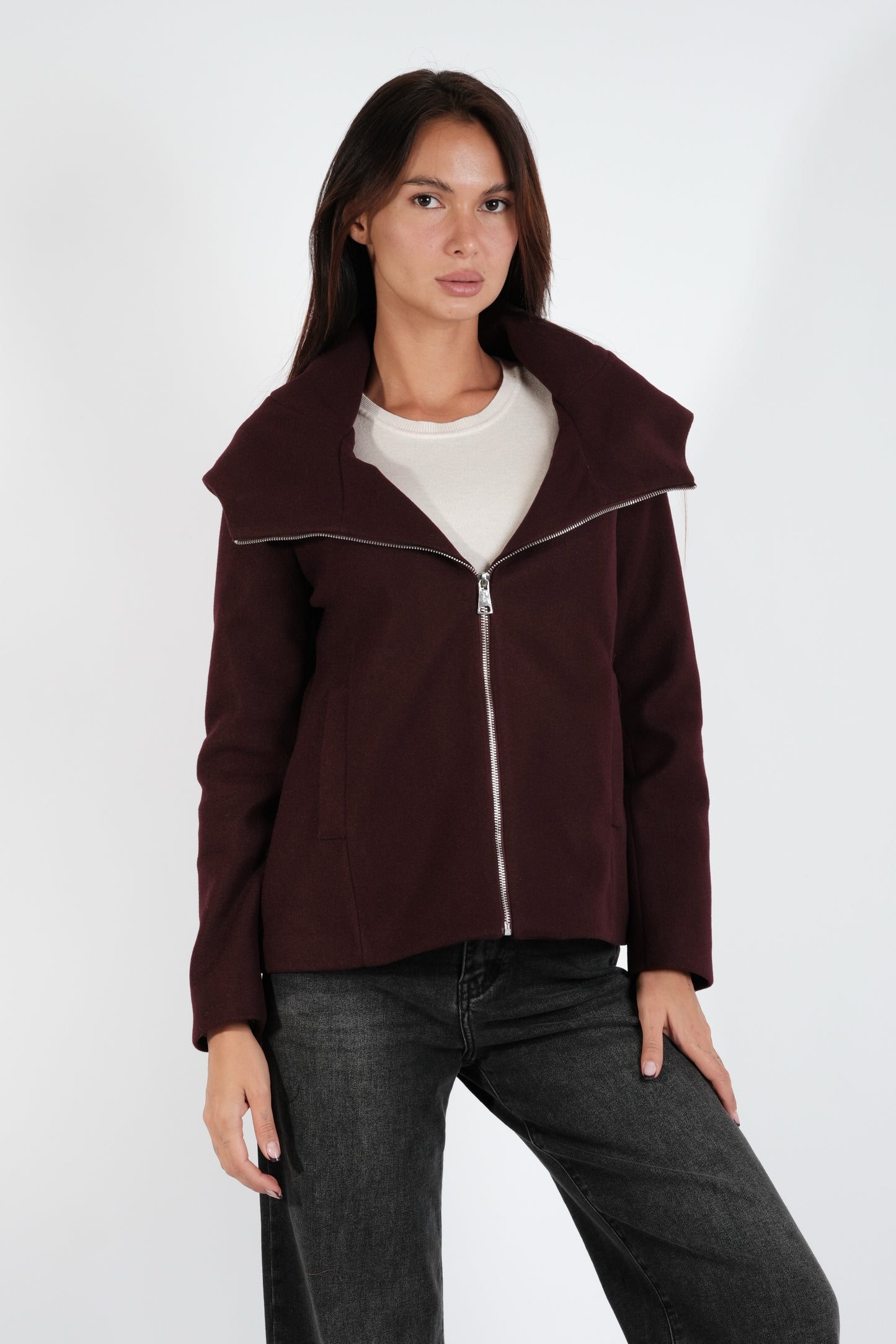 GIACCA CAPPUCCIO ZIP