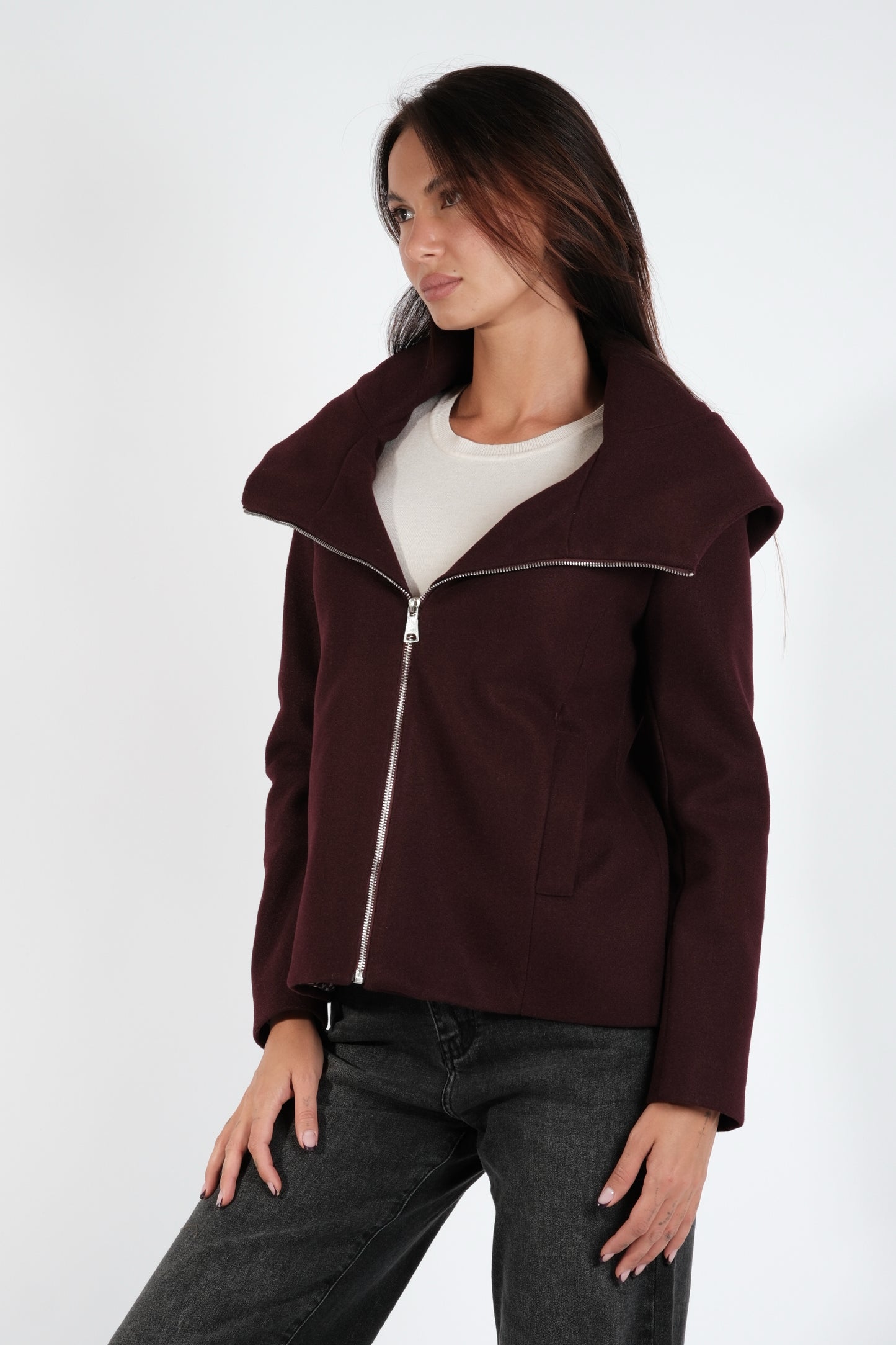 GIACCA CAPPUCCIO ZIP