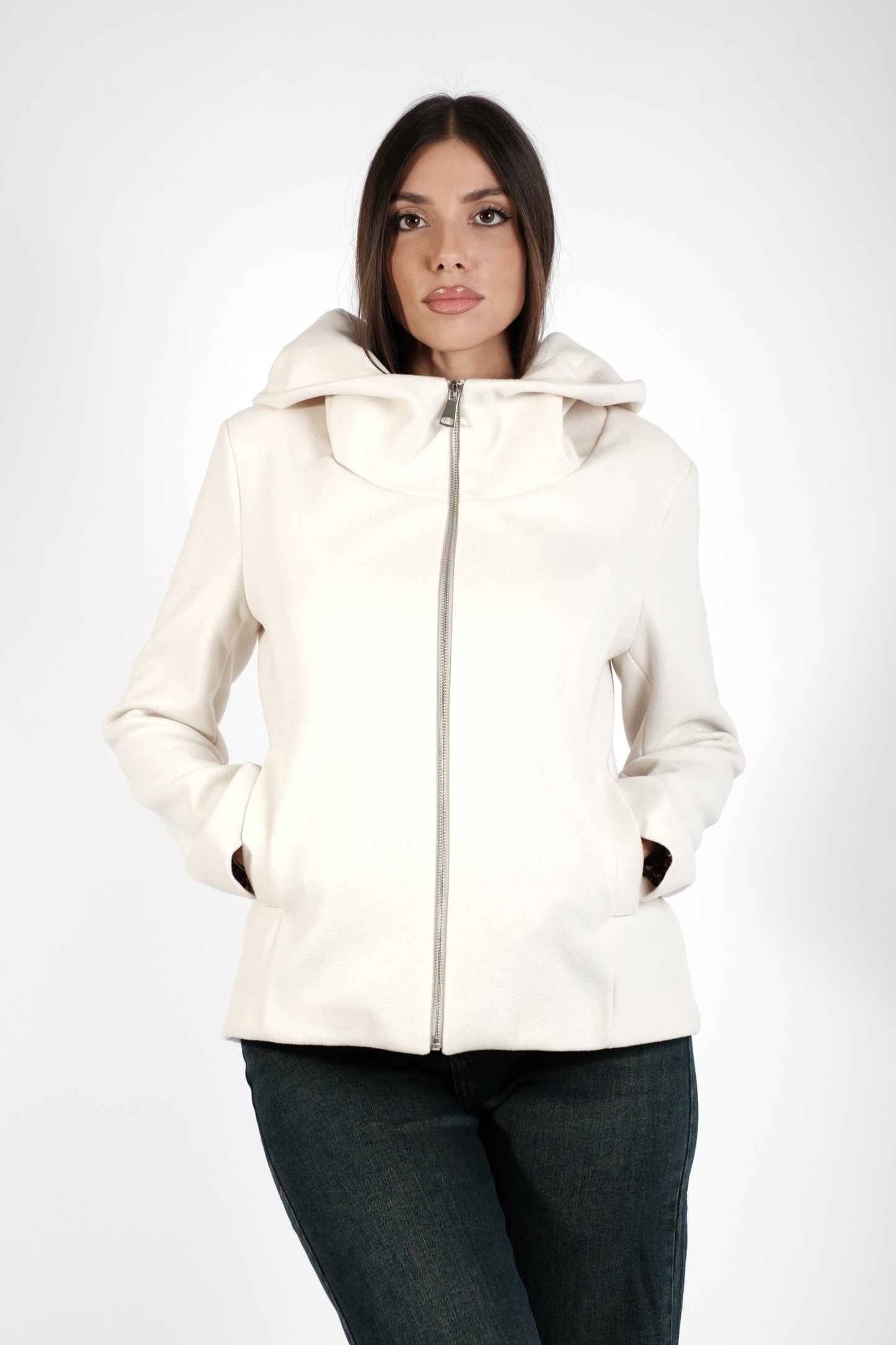 GIACCA CAPPUCCIO ZIP