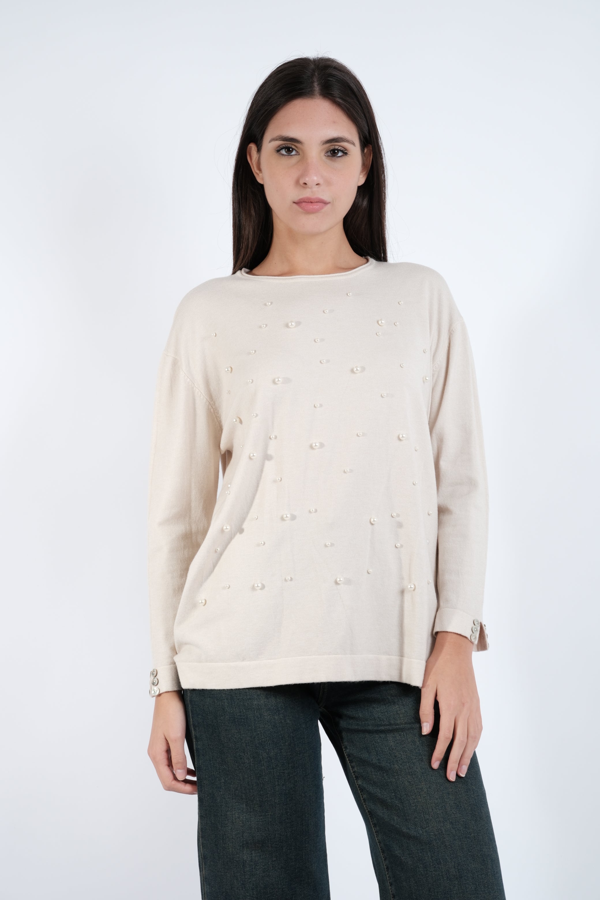 MAGLIA PERLINE