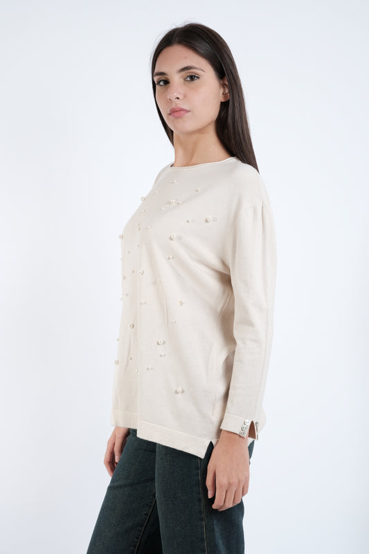 MAGLIA PERLINE