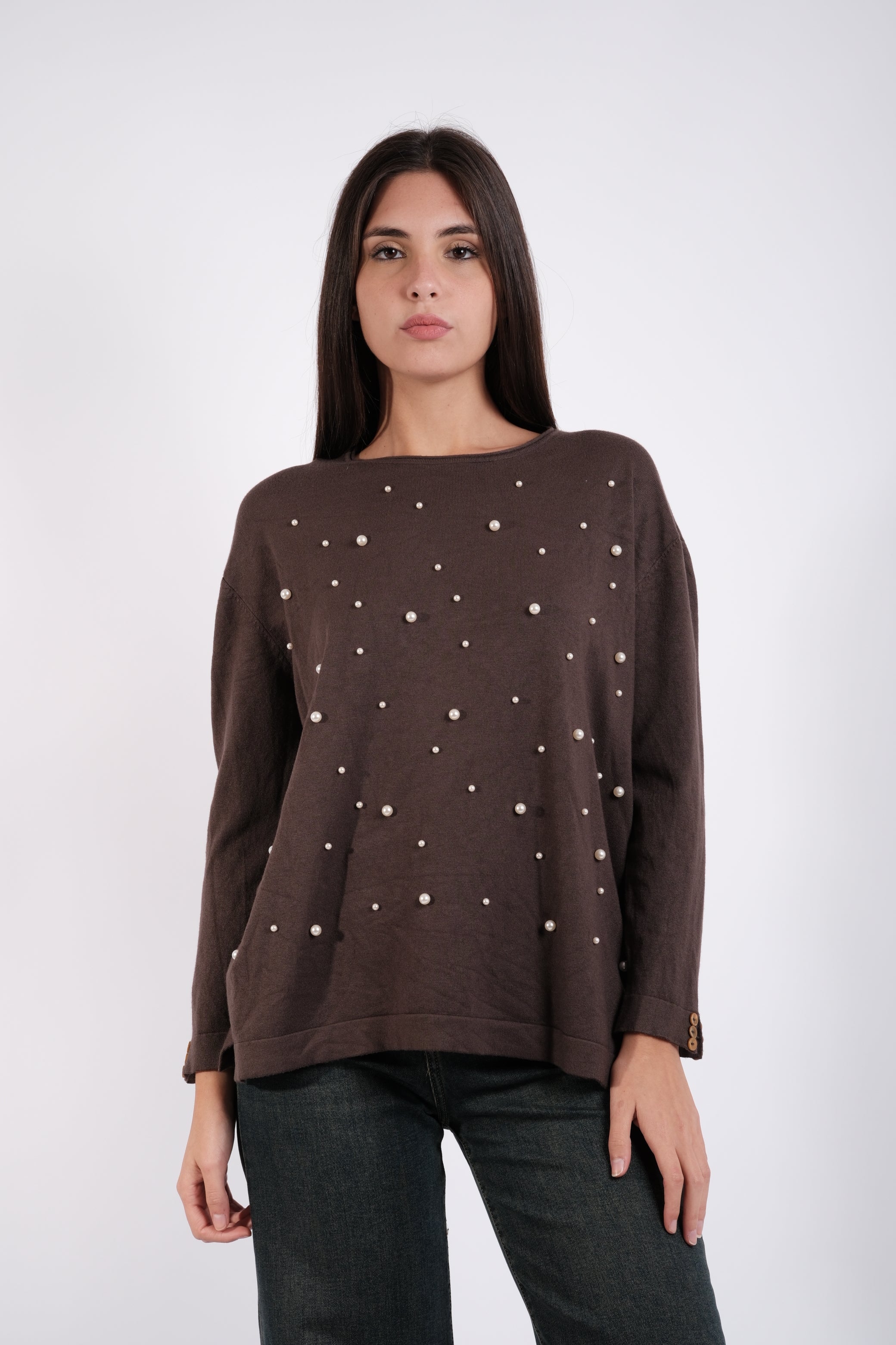 MAGLIA PERLINE