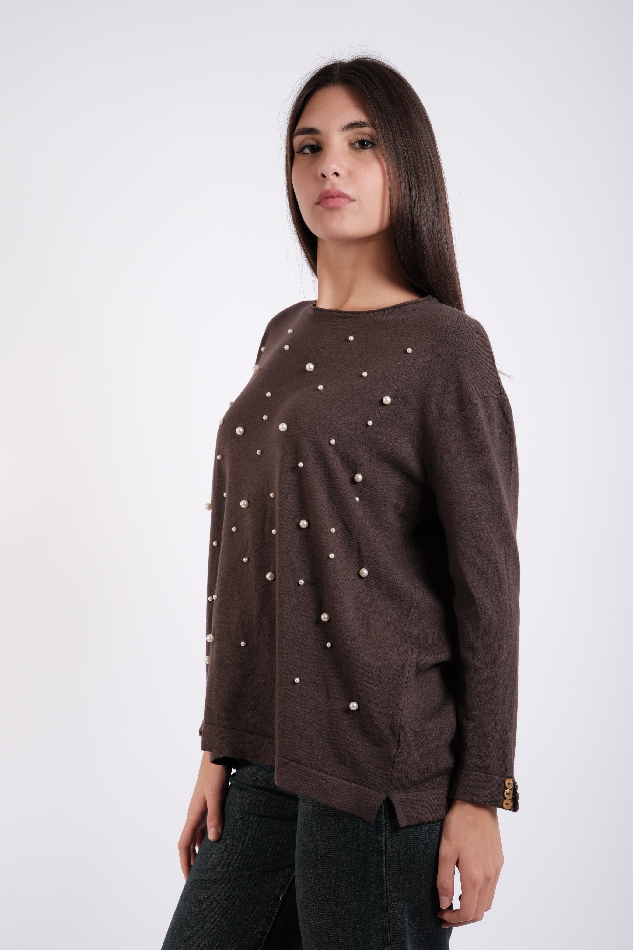 MAGLIA PERLINE