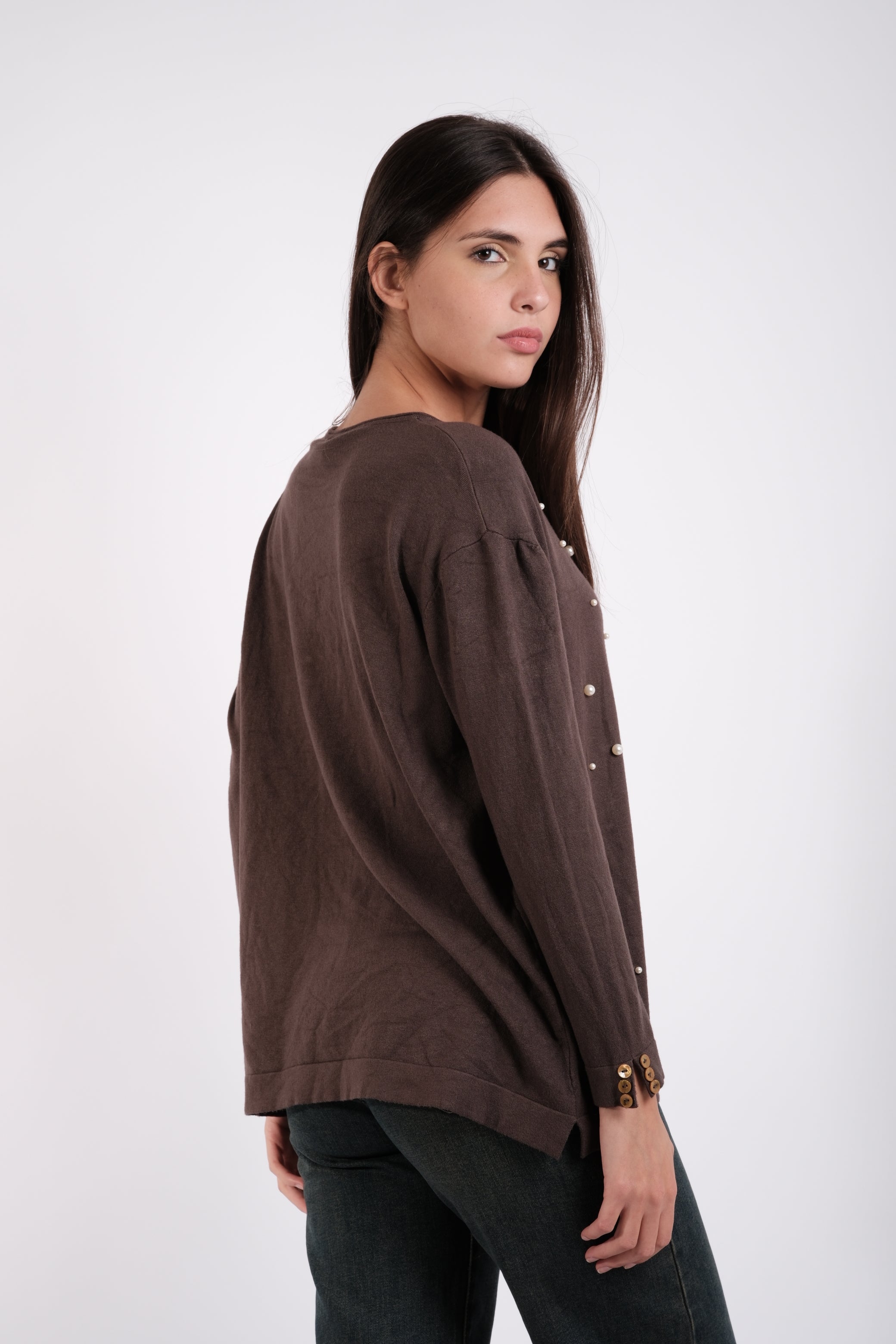 MAGLIA PERLINE